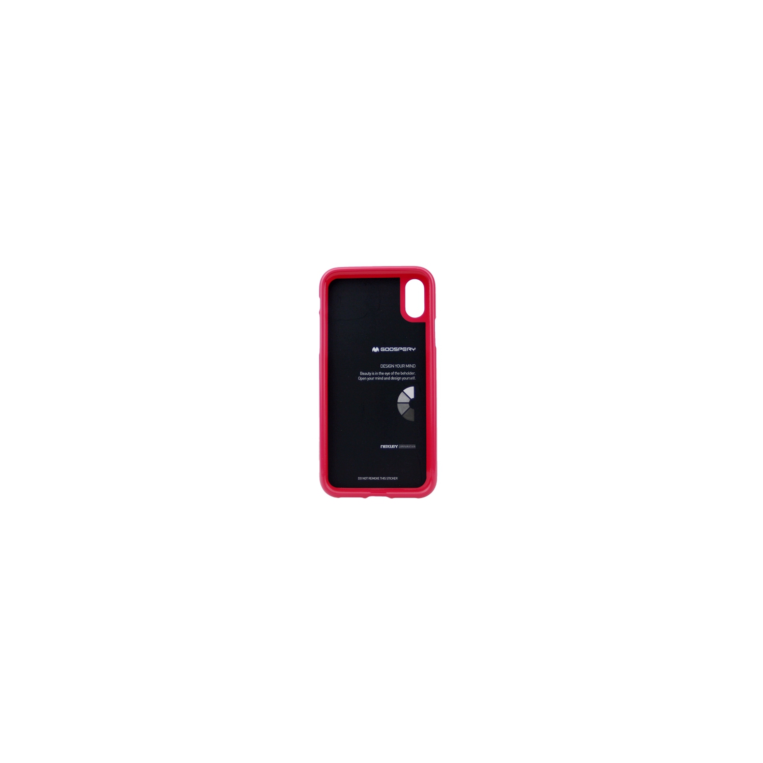IphoneX/XS Goospery Jelly Case,Hot Pink