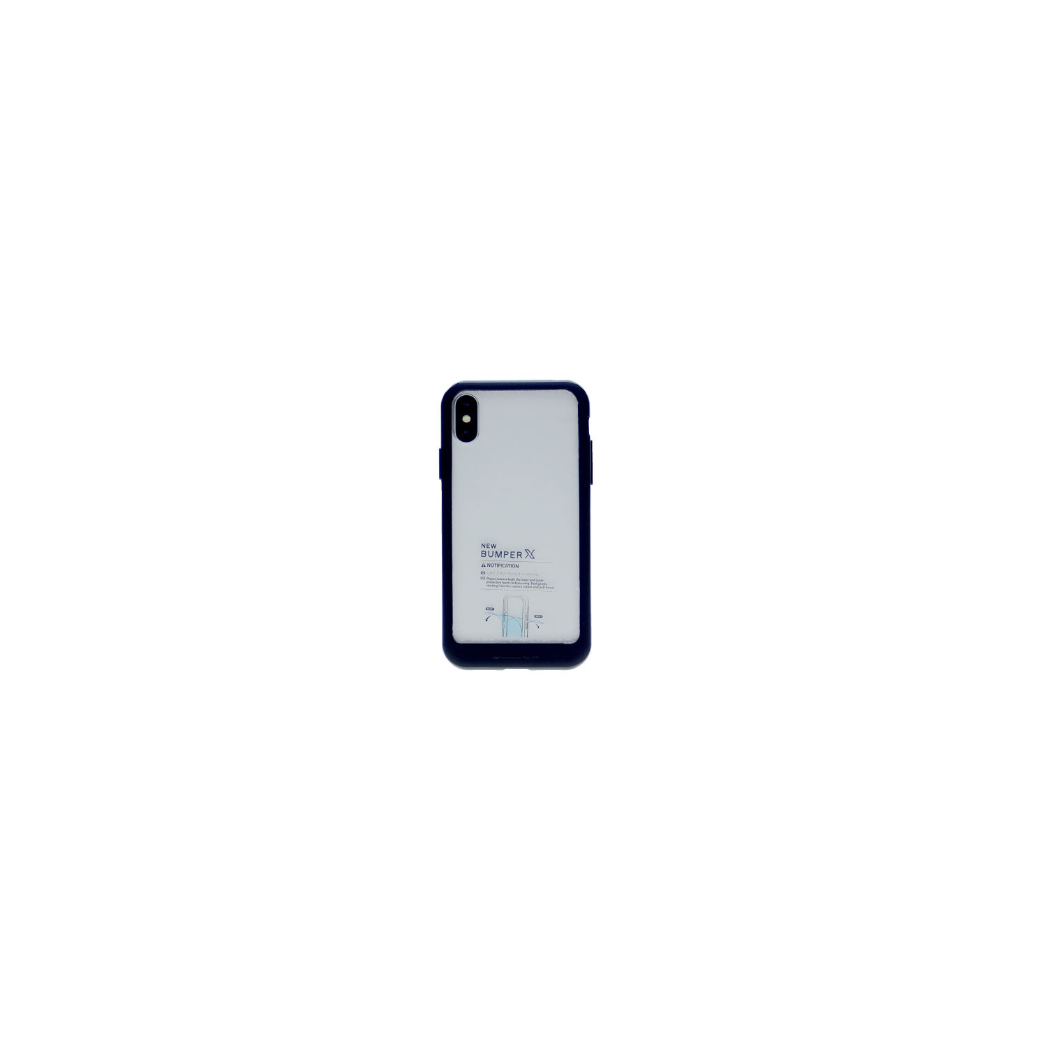 Iphone X/XS Goospery Bumper X Case, Black
