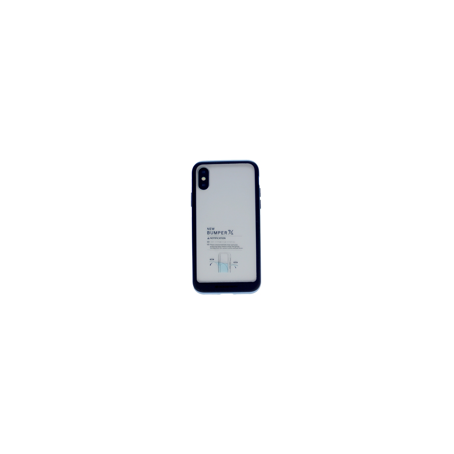 Iphone X/XS Goospery Bumper X Case, Blue