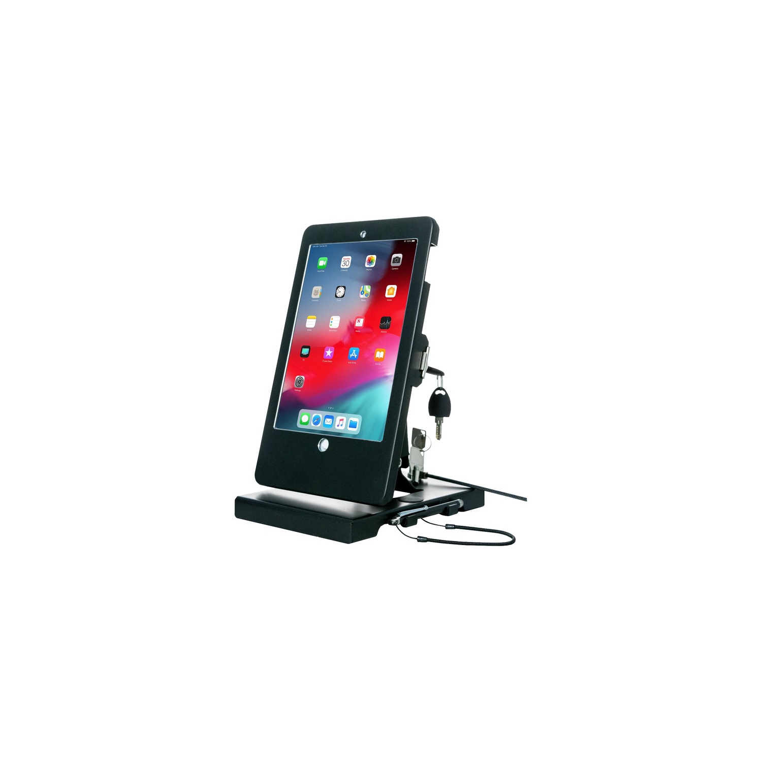 CTA Flat-Folding Tabletop Security Stand for iPad Gen. 5-6, iPad Pro 9.7, and iPad Air