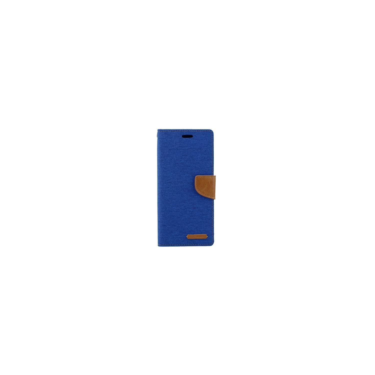 Samsung S10e Goopery, journal en toile, bleu
