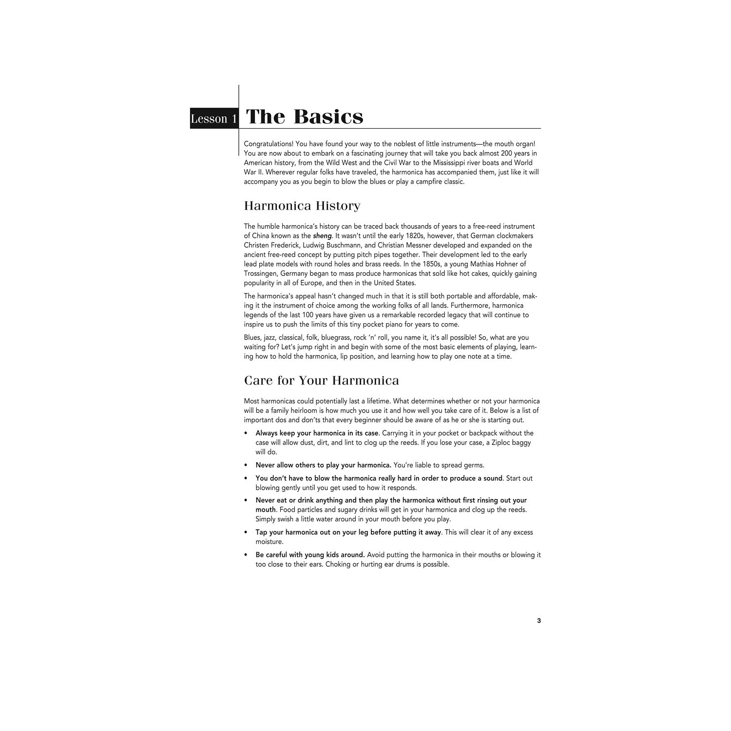 JOUEZ À HARMONICA DÈS AUJOURD'HUI! La trousse COMPLÈTE comprend tout ce dont vous avez besoin pour jouer dès aujourd'hui!