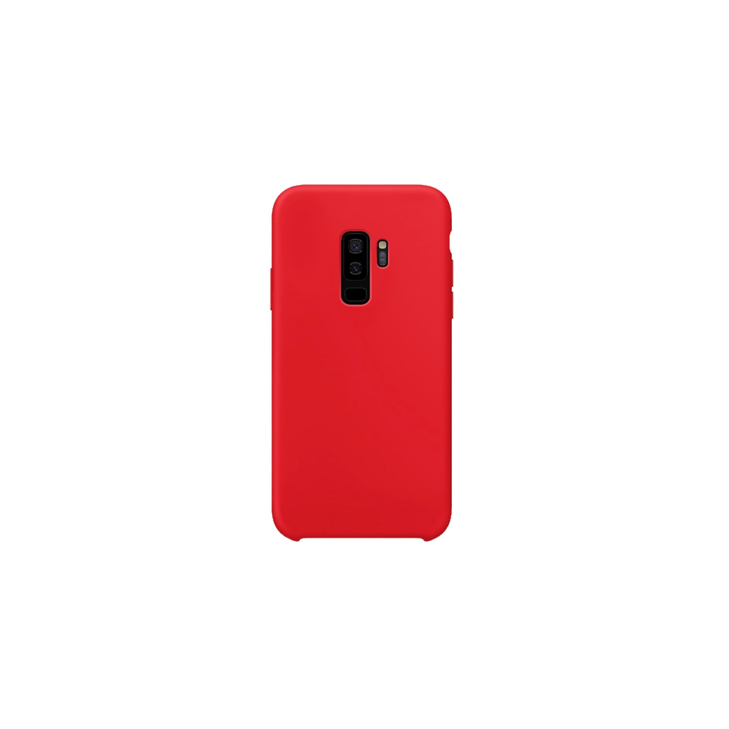 Étui souple rouge mat de PANDACO pour Galaxy S9+ de Samsung