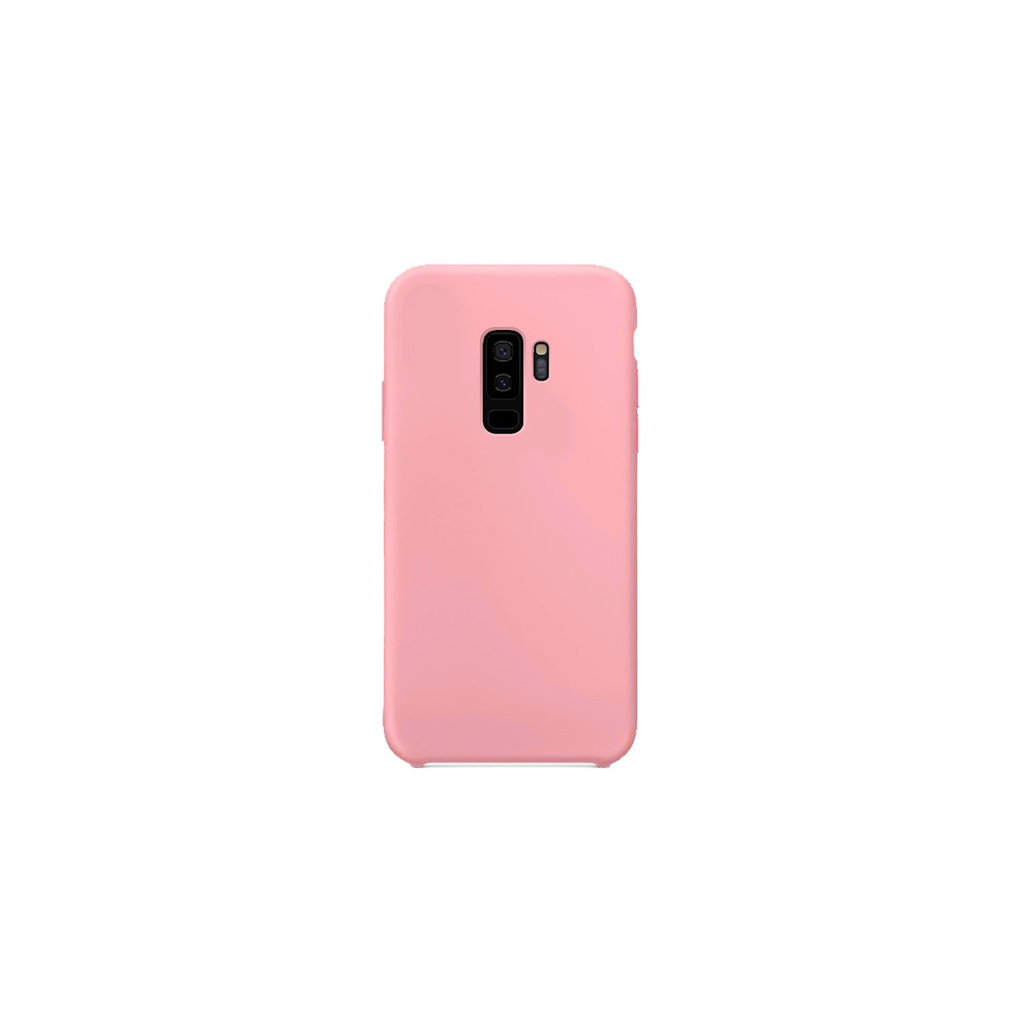 PANDACO Soft Shell Matte Pink Case for Samsung Galaxy S9+
