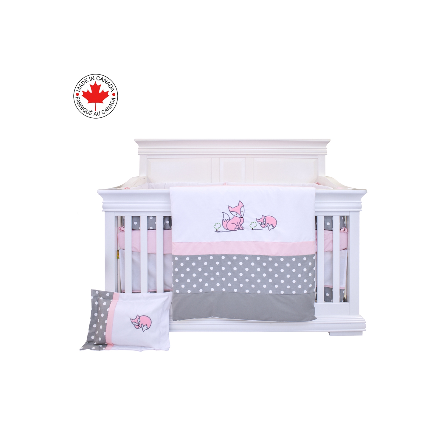 Bebelelo - Bedding Set - 7 Pieces - Roxa the Vixen Rose