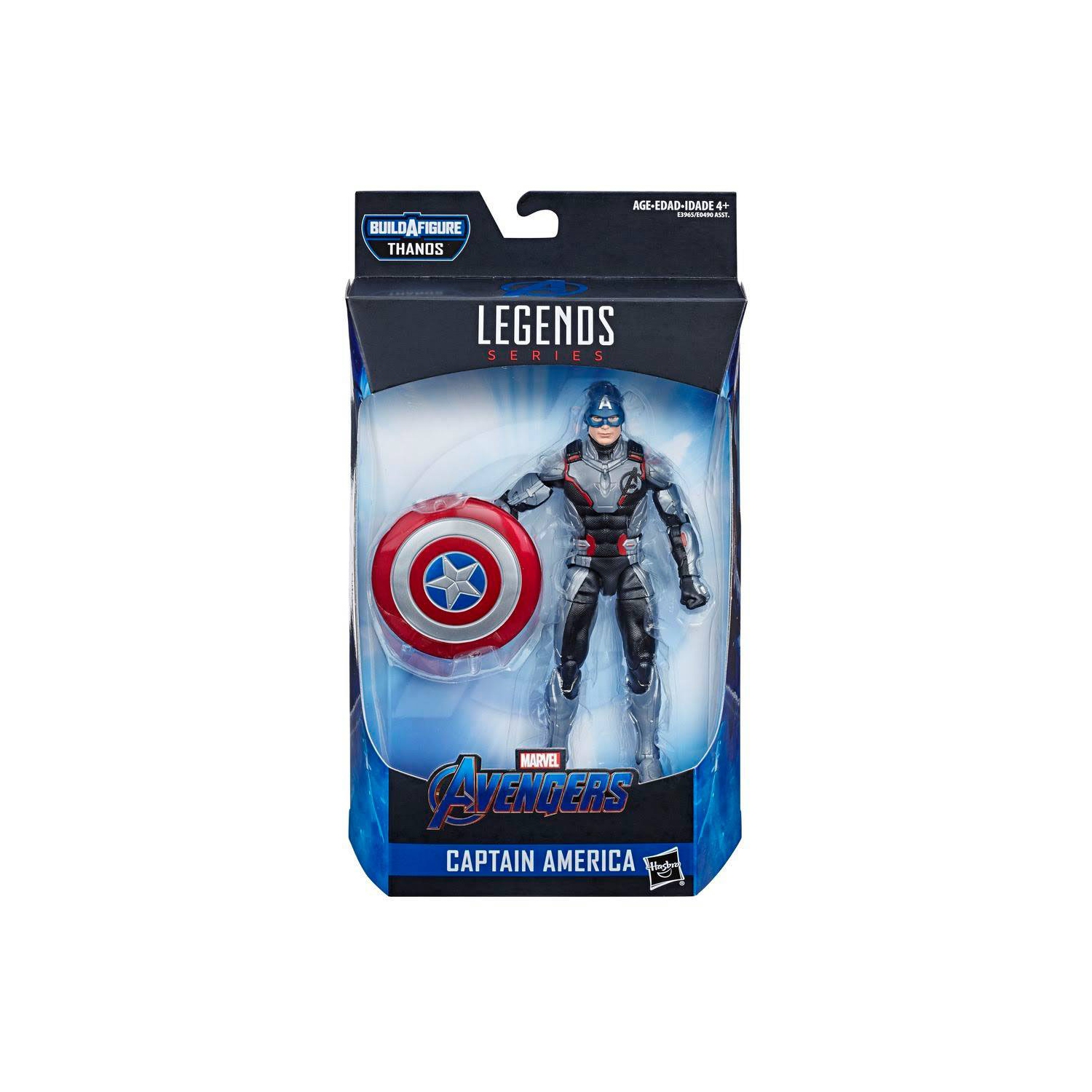 Marvel Legends Avengers 6 Inch Action Figure BAF Armored Thanos - Captain America