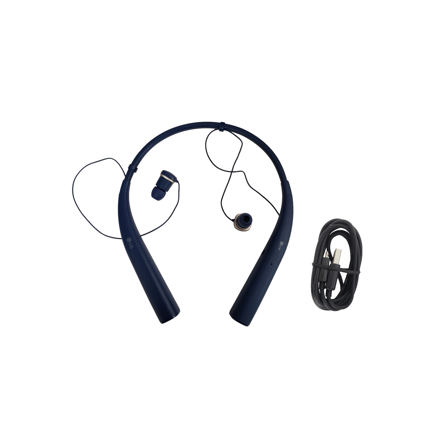 LG Tone Pro HBS-780 OEM Wireless Bluetooth Neckband Headphones Blue - Certified Refurbished