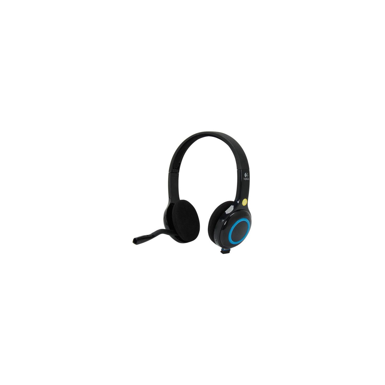 Casque d’écoute sans fil pour ordinateur Remis à neuf H600 suppression du bruit 981-000341 Noir
