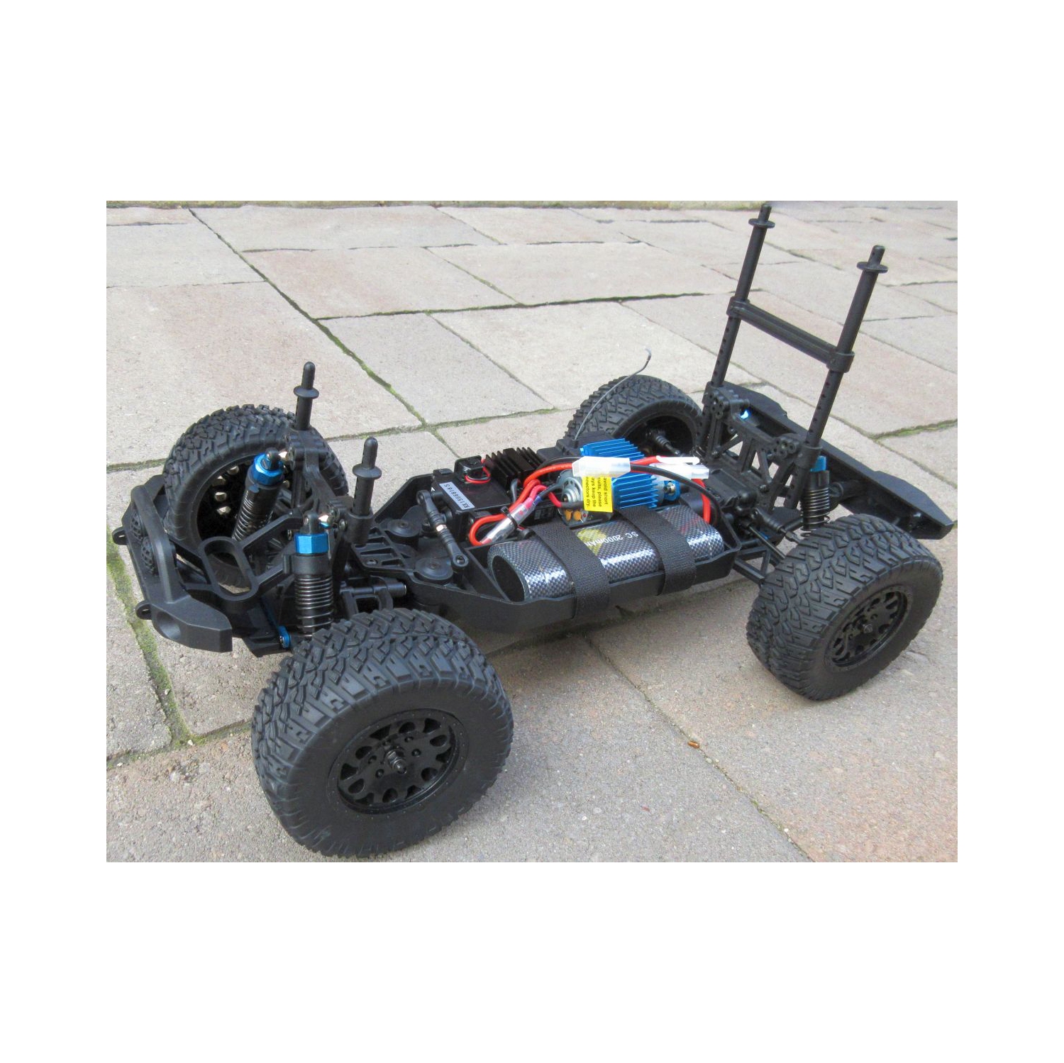 EP Pro RC Truck Brushless Electric 1/10 4WD RTR with 2S LIPO Battery 70292 FREE SHIPPING