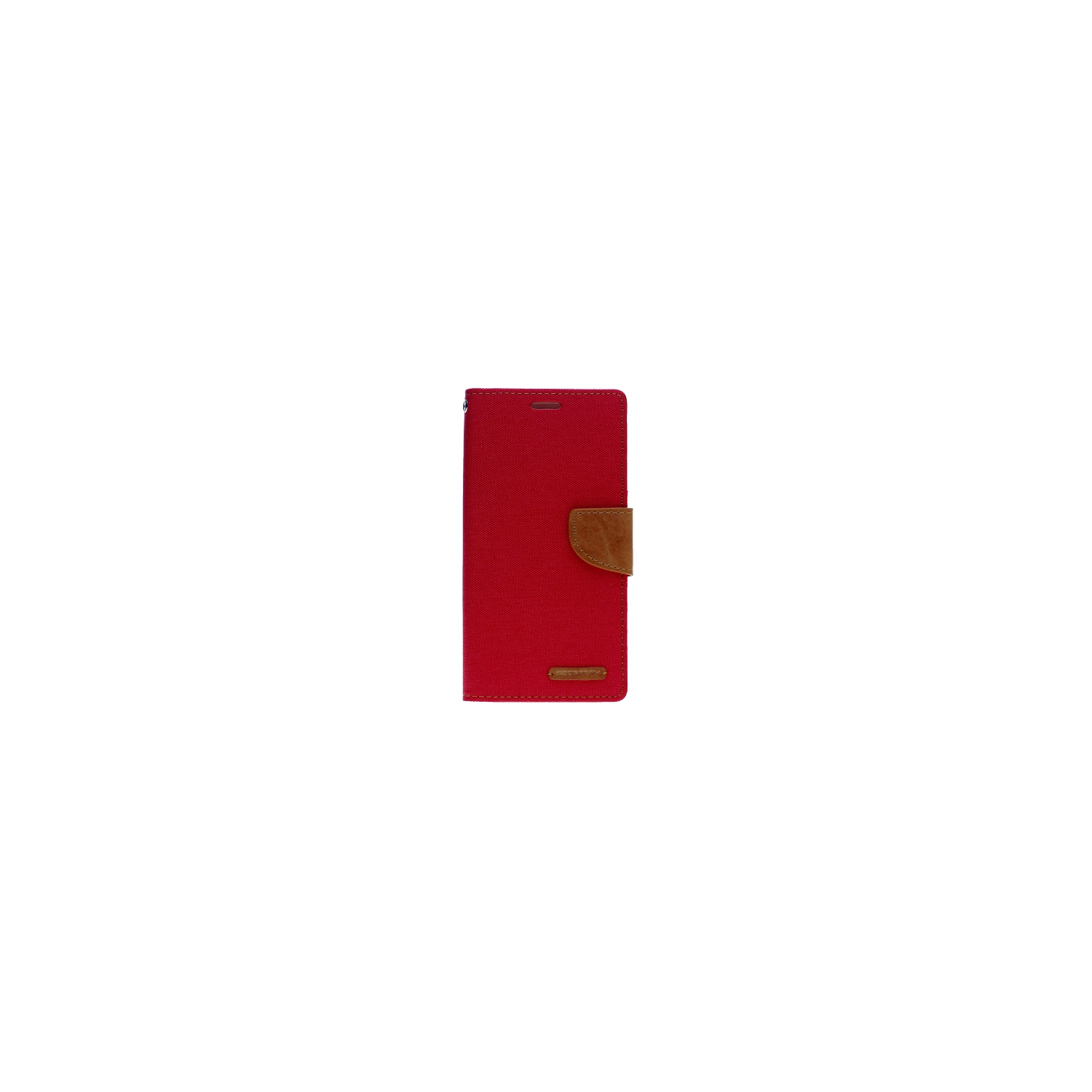 LG G8 ThinQ Goospery Canvas Diary Case, Red