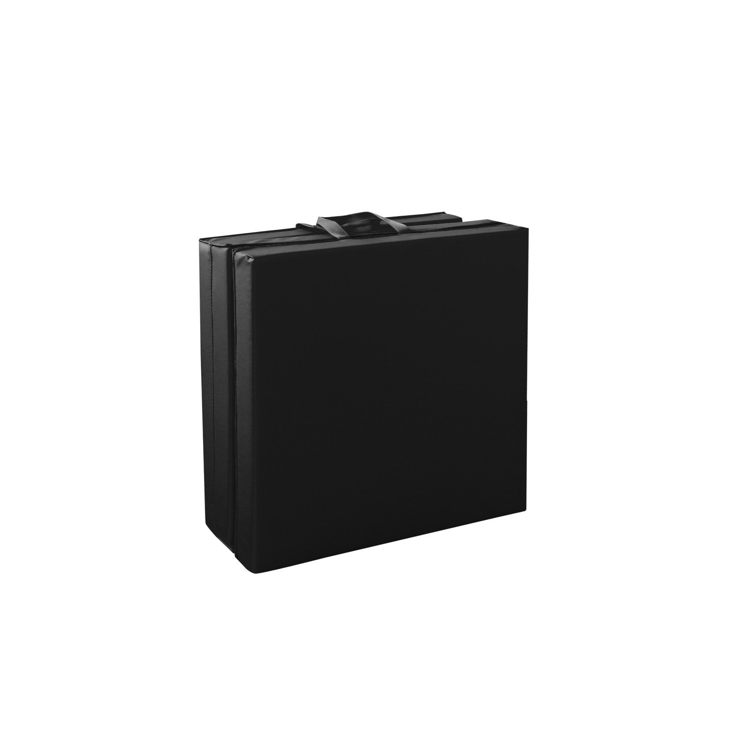 Kunova Exercise Tri-Fold Gym Mat 2" 6' x 2 x 2"' (180x60x5 CM) Thick Fitness Mat w/PU Leather for Gymnastics, Yoga, Aerobics, Martial Arts,