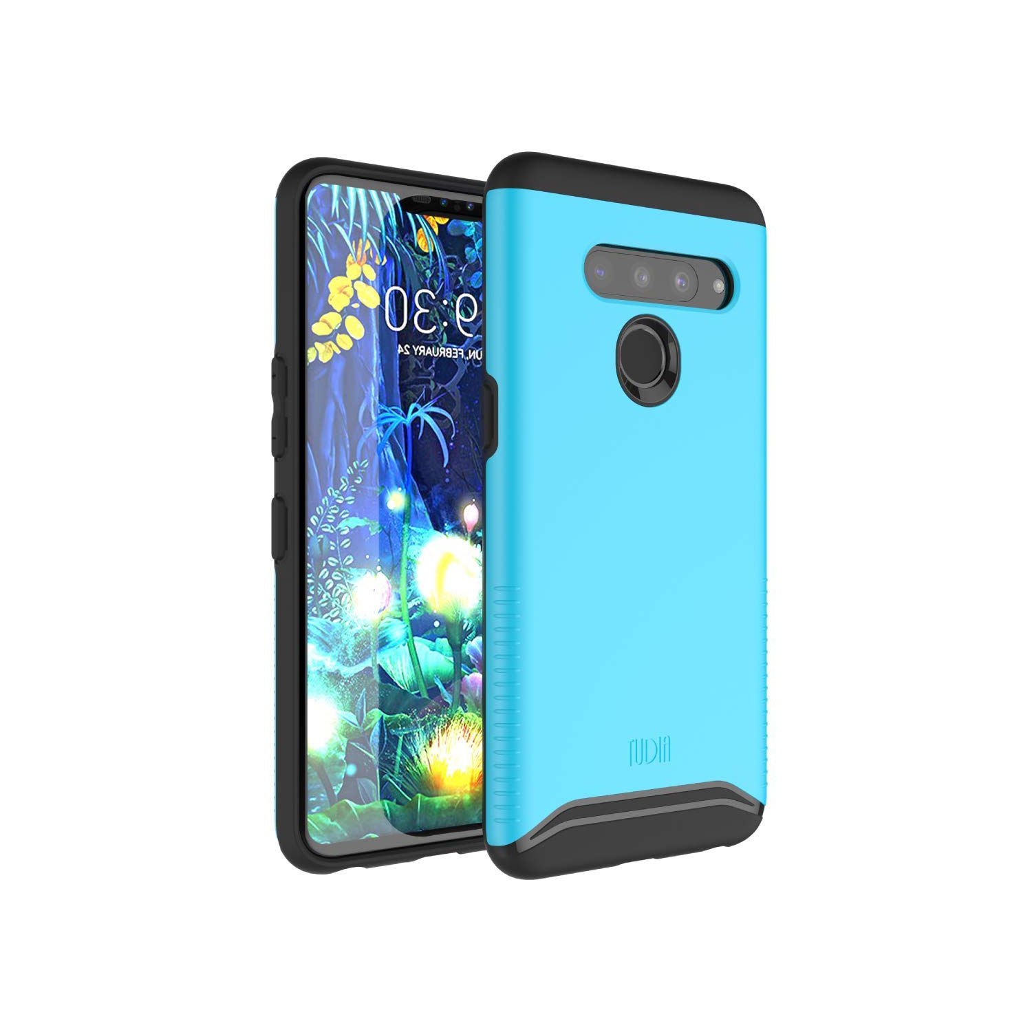 LG V50 ThinQ Case Slim-Fit TUDIA [Merge] Dual Layer Precise Cutouts Phone Case for LG V50 ThinQ (2019) (Blue)