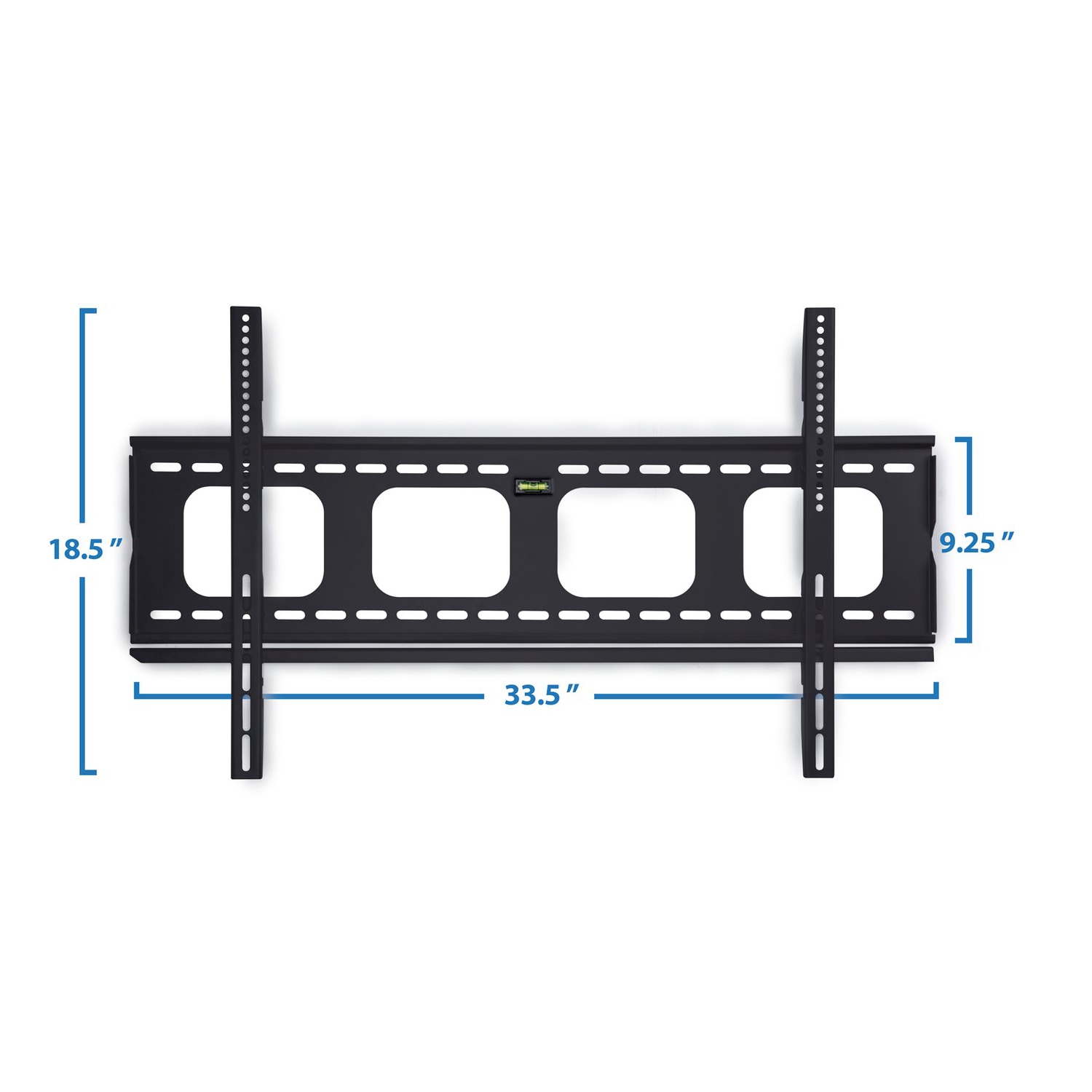 Montez-le! Support mural fixe mince pour téléviseur à écran plat de 42 à 70 po, profil mince de 1 po, VESA 800 x 400, 600 x 400