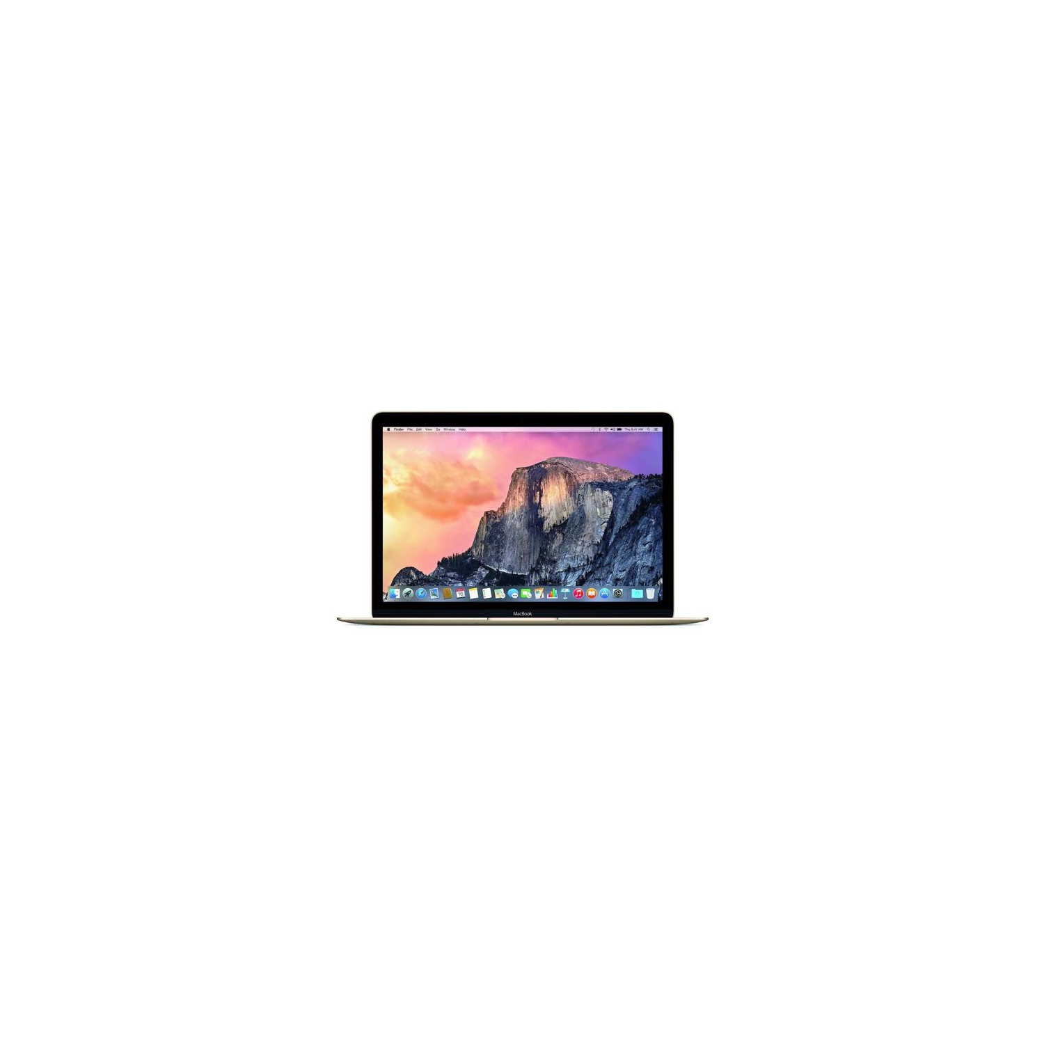 Refurbished (Excellent) - Apple Macbook 12.0" - Intel Core M-5Y51 / 8GB RAM / 512GB SSD / OS X High Sierra - Gold - 5K4N2LL/A (2015) - Certified Refurbished