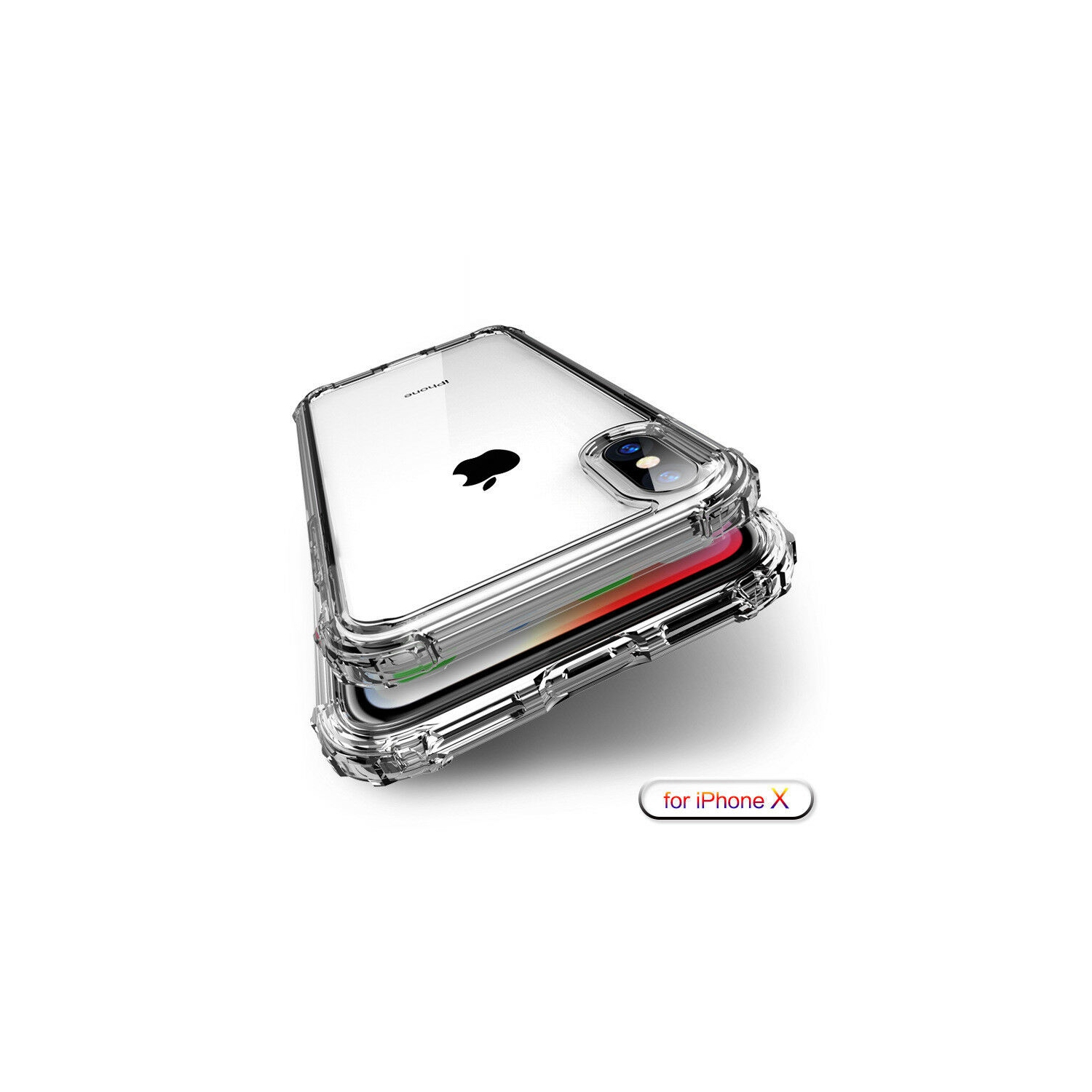 Bumper Case Clear Soft TPU Transparent Cover For iPhone XS MAX