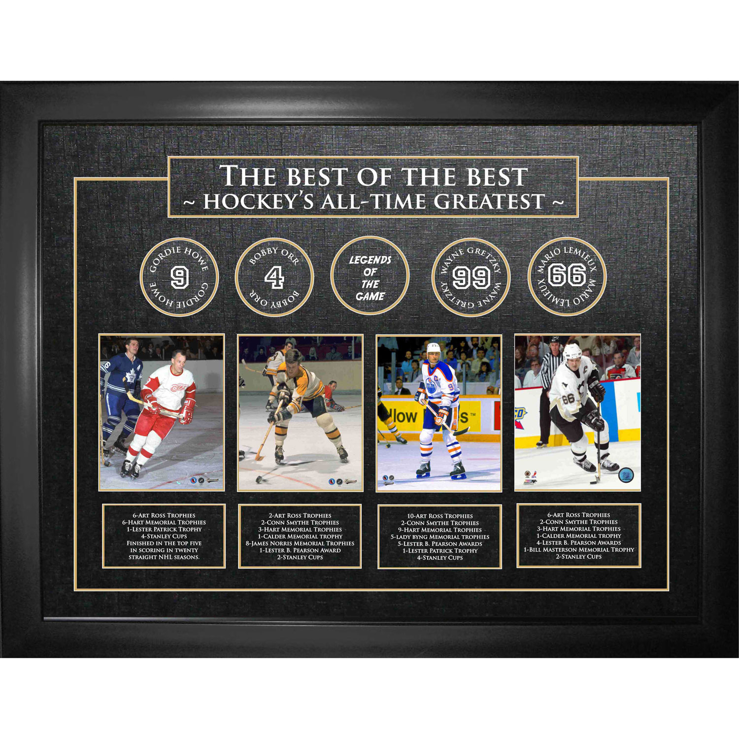 Frameworth NHL: The Best of the Best Framed Photographs