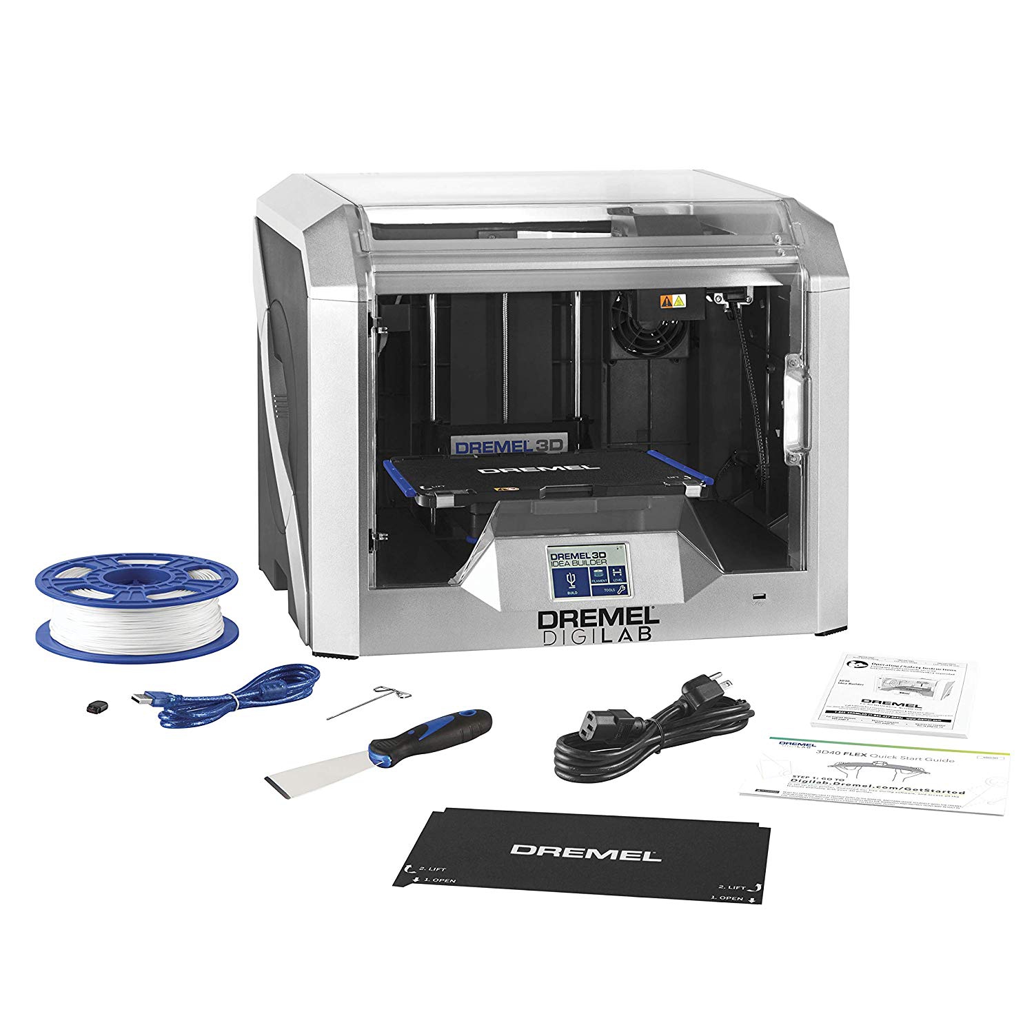 Dremel 3D Idea Builder 3D40 PLA Filament 3D Printer - (3D40-FLX-01)