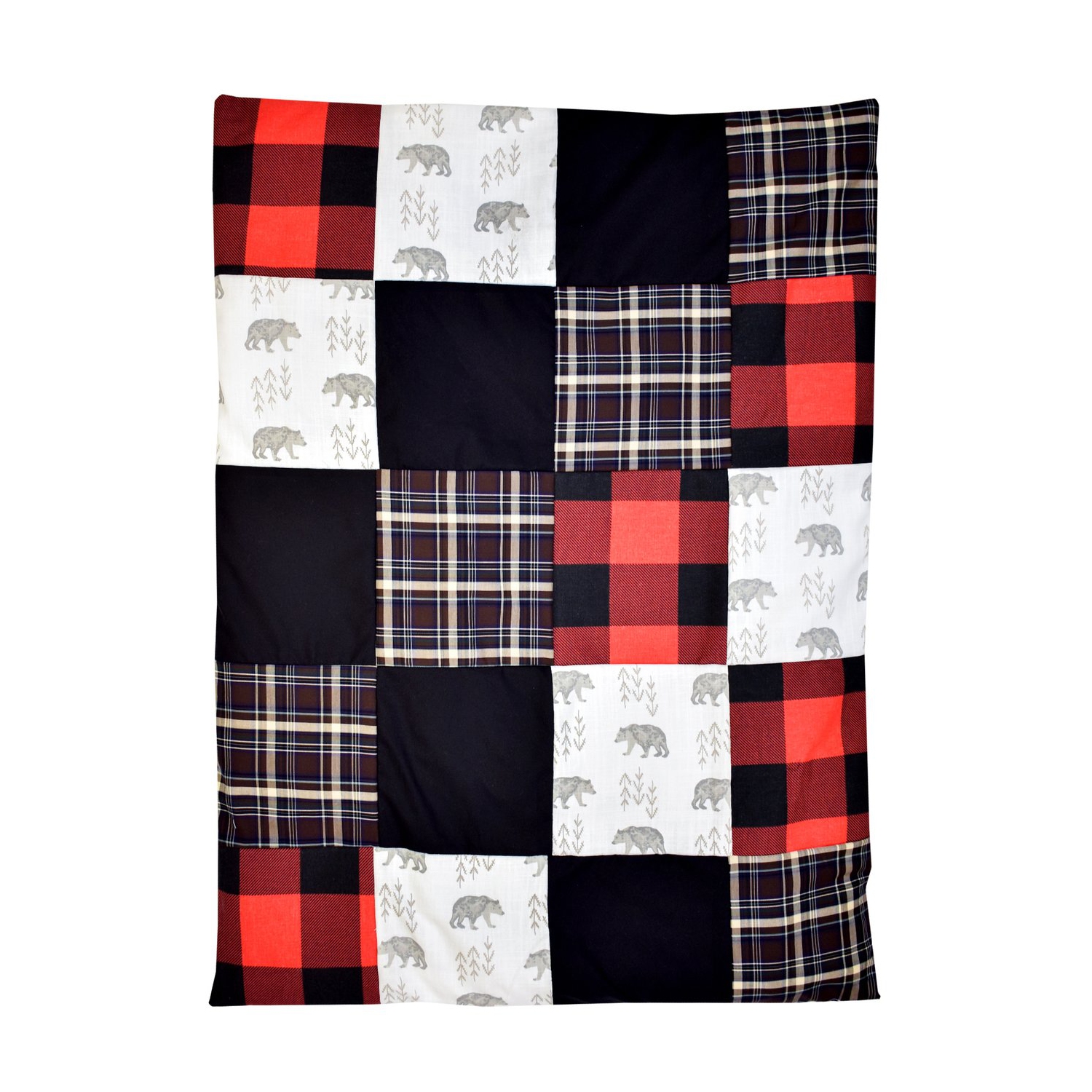 Bebelelo - Bedding Set - 5 Pieces - Rustic Bears