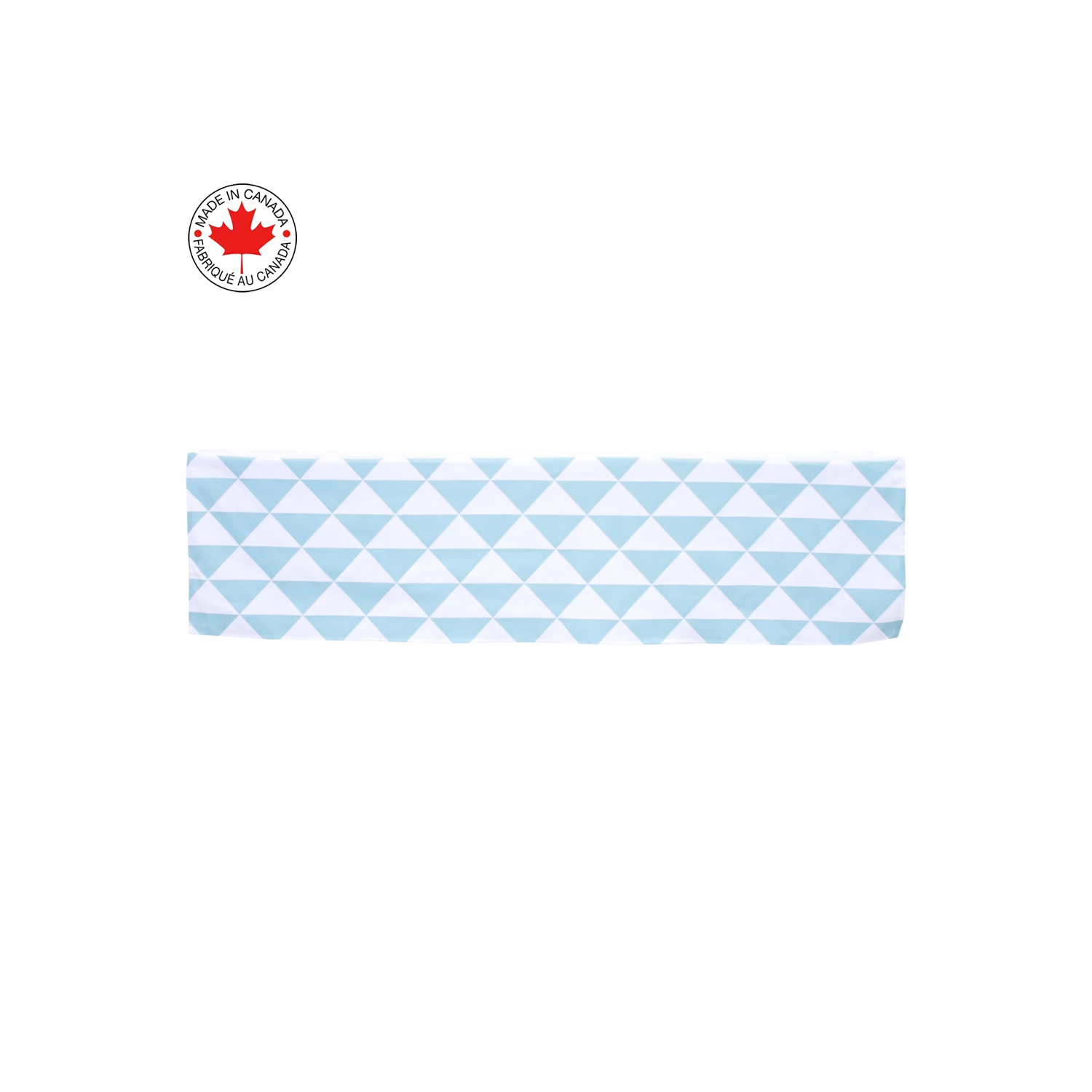 Bebelelo - Ensemble Literie - 5 Morceaux - Triangle bleu et blanc