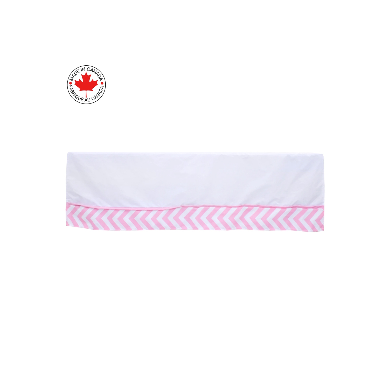 Lit de bébé Belelo - 5 pièces - chevrons roses