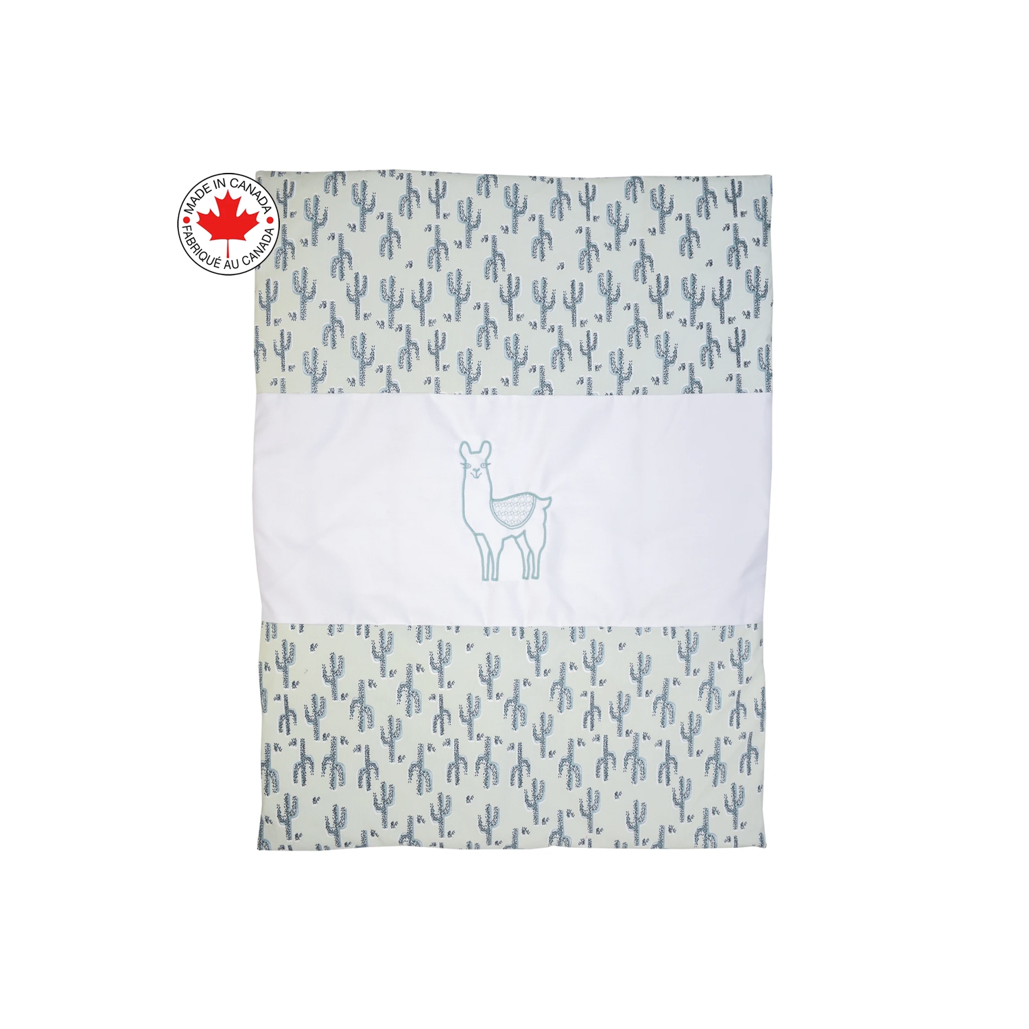 Bebelelo - Ensemble Literie - 5 Morceaux - Doux Lama au Cactus