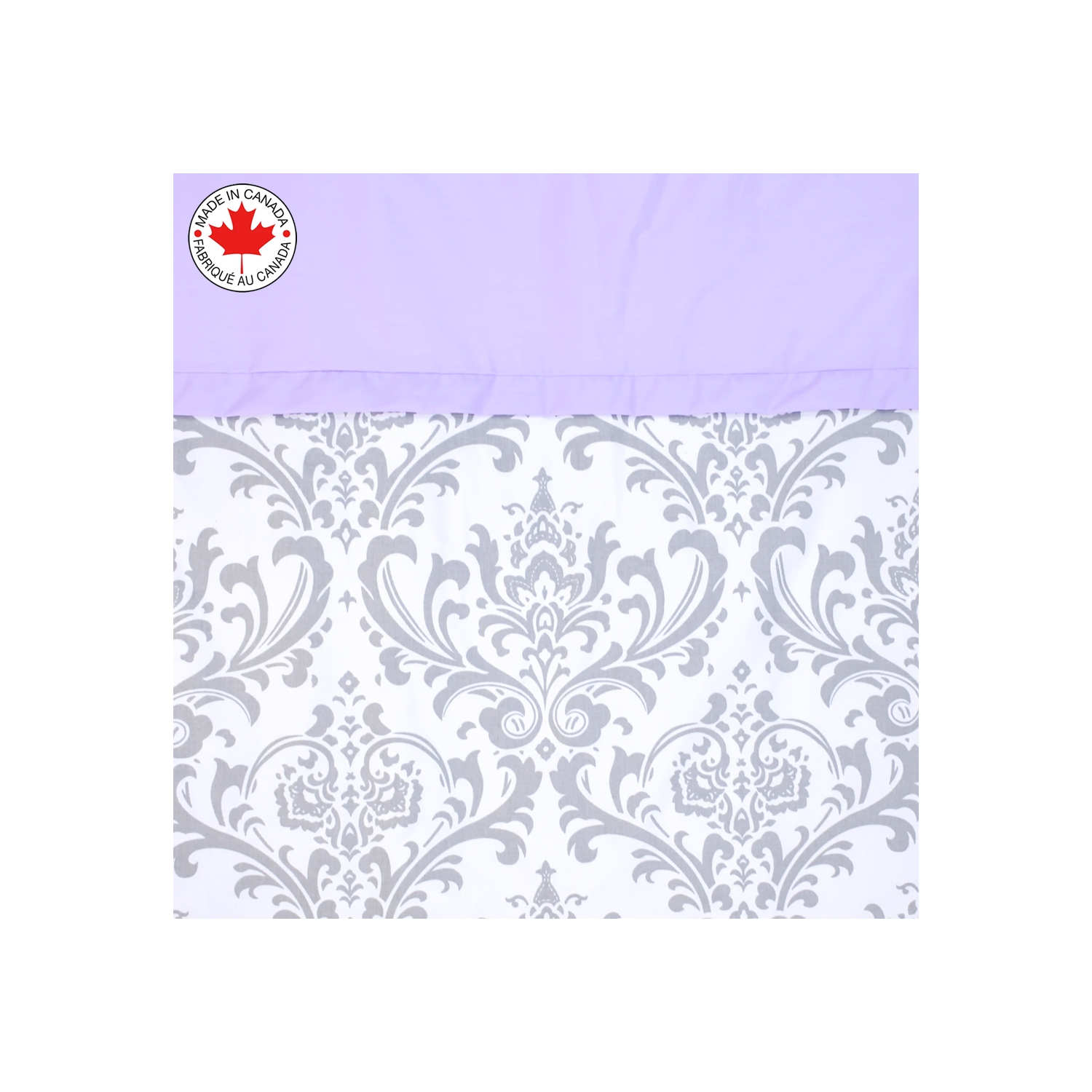 Bebelelo - 5 Pieces Bedding Set - Un mauve princesse