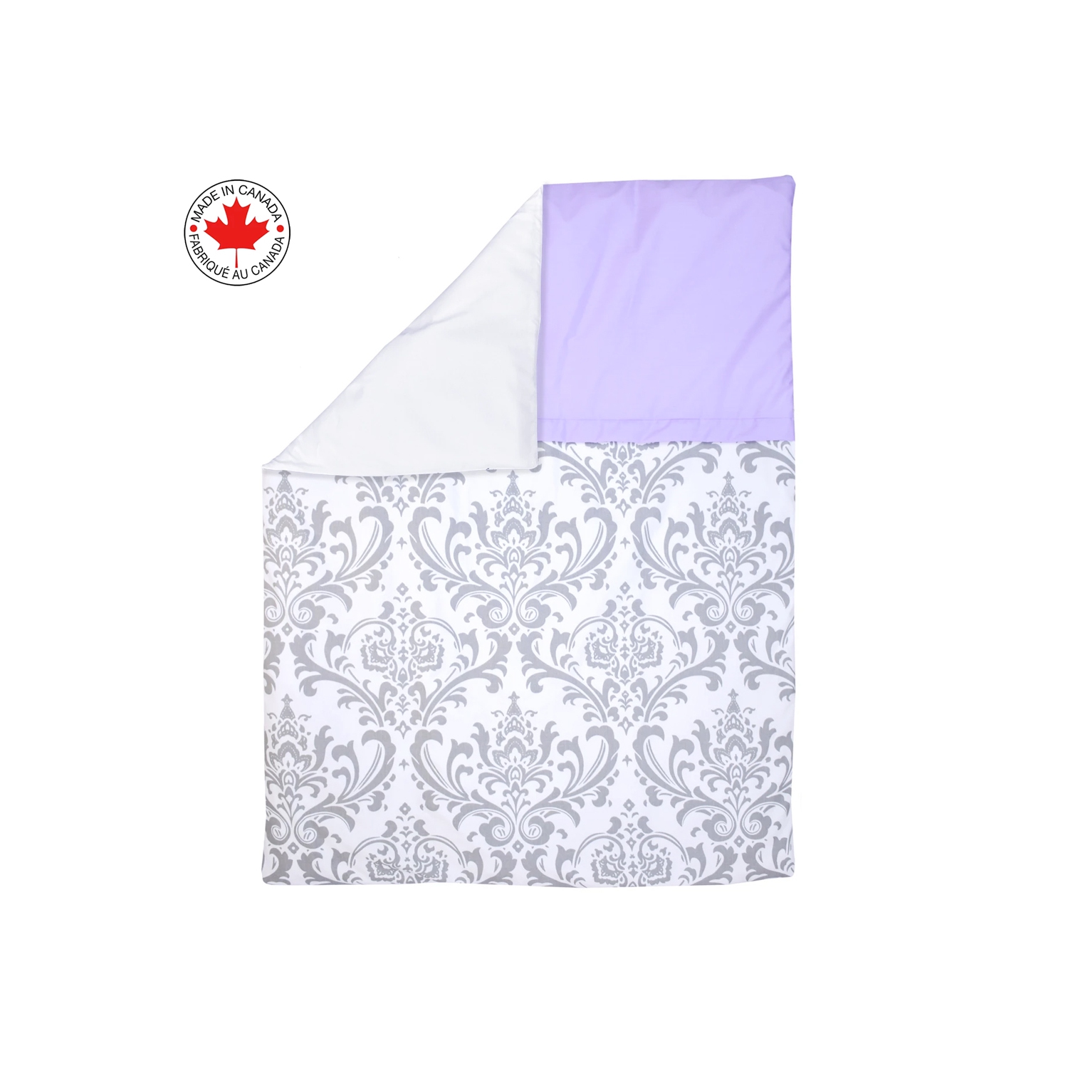 Bebelelo - 5 Pieces Bedding Set - Un mauve princesse