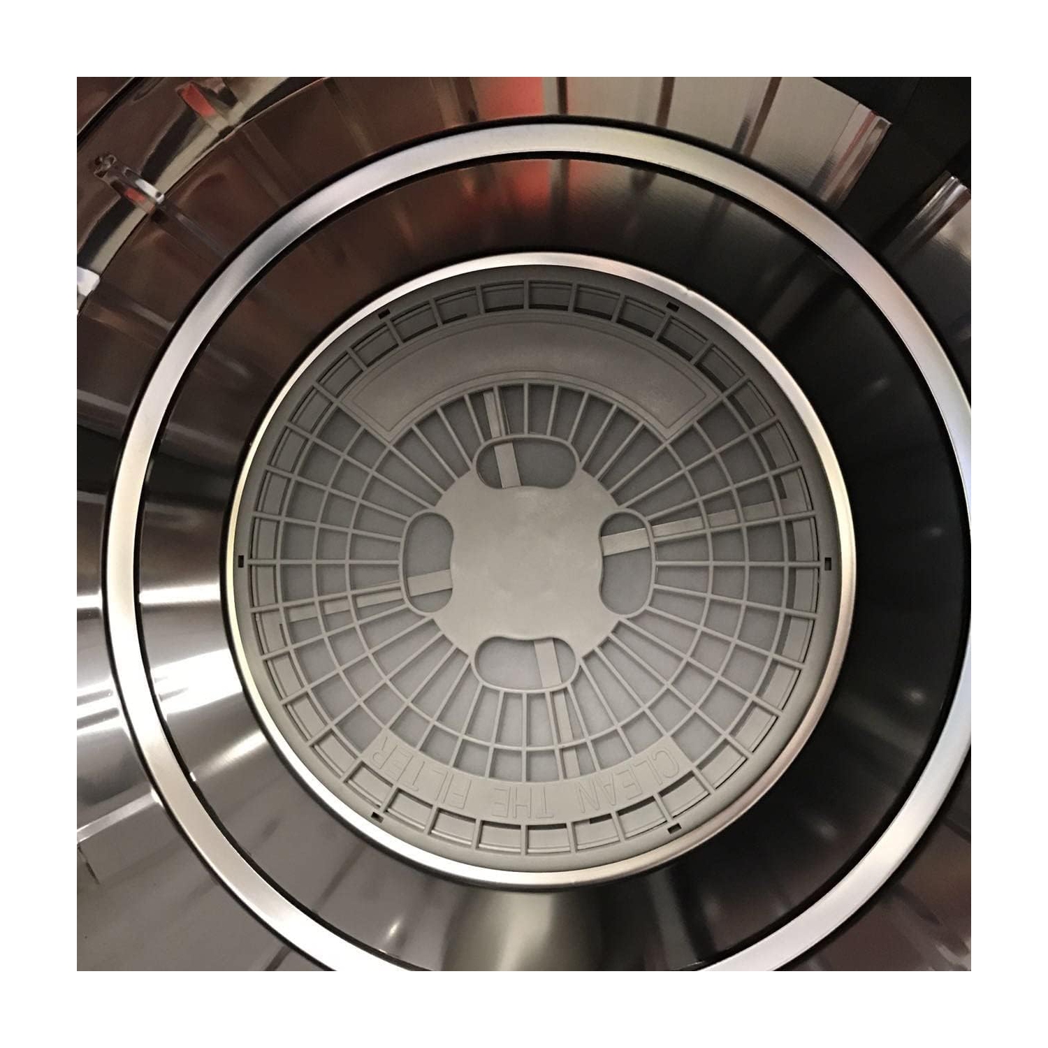 Panda 1.50 cu.ft Compact Laundry Dryer, White and Black