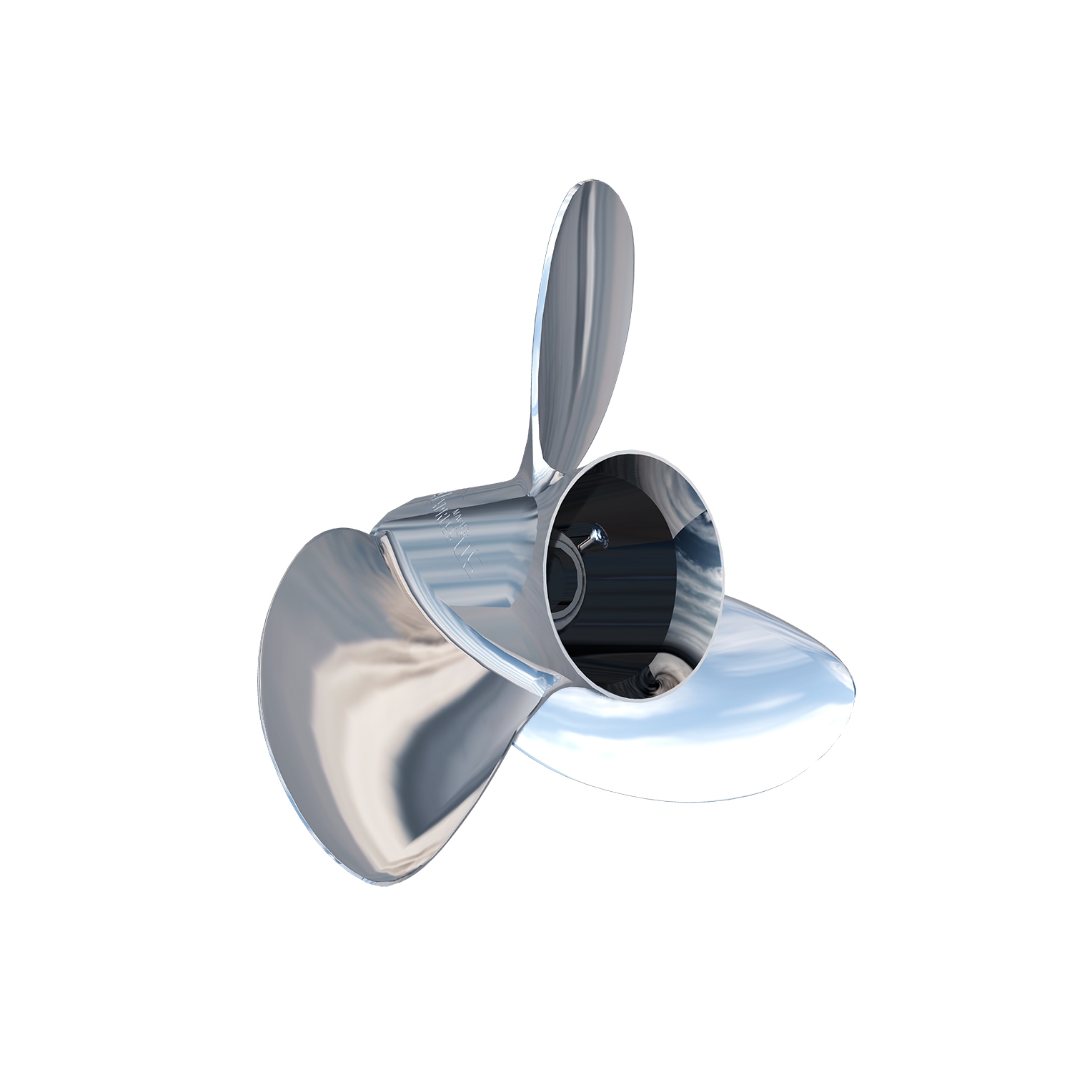 Turning Point Express® Mach3 OS Right Hand Stainless Steel Propeller - OS-1617 - 15.6" x 17" - 3-Blade
