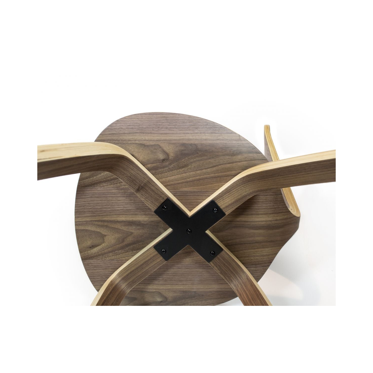 Meubles ® Cherner Nicer Side Chair fini noyer CHAISE base en bois