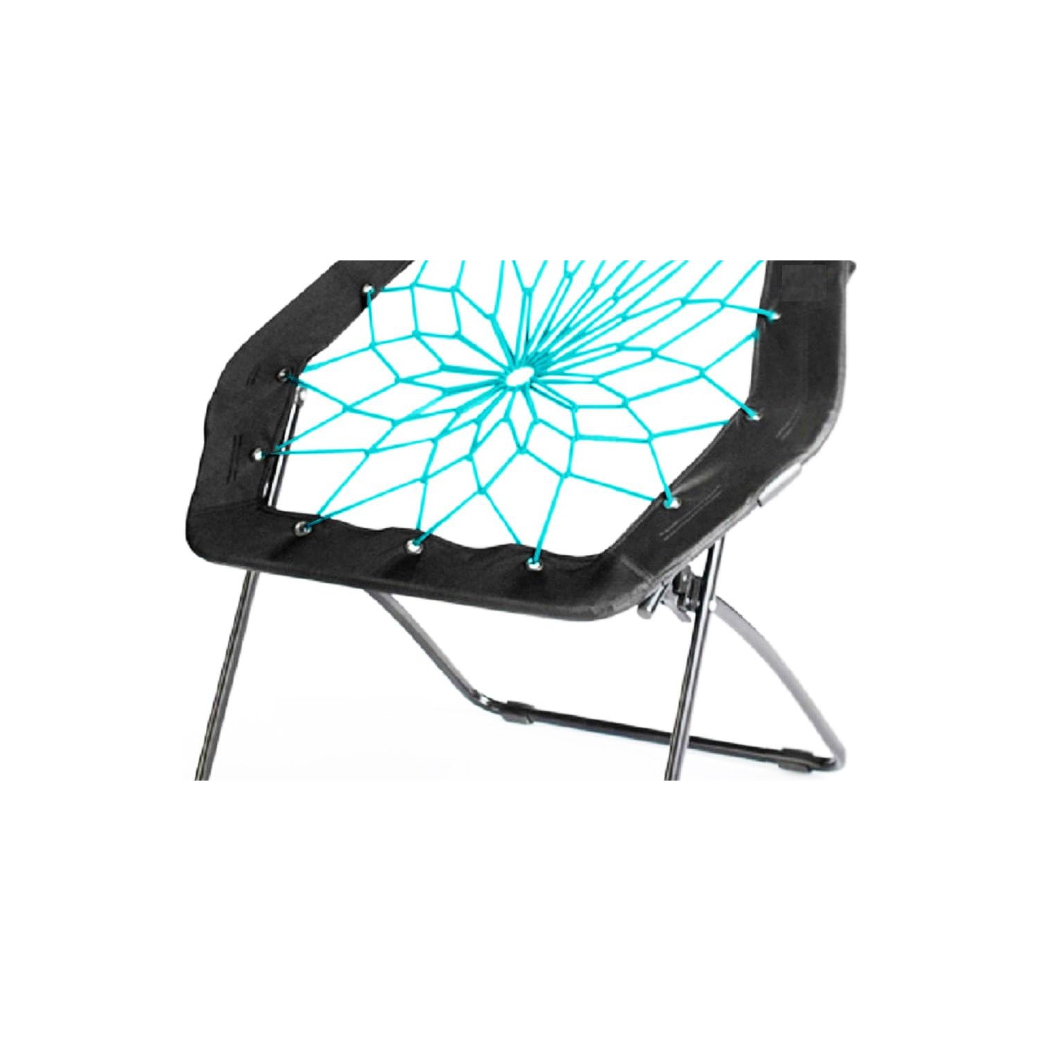 Nicer Furniture ® Bungee Cord Dish Chair,Bunjo chair High Intensity and Secure, Fun for Adults and Kids