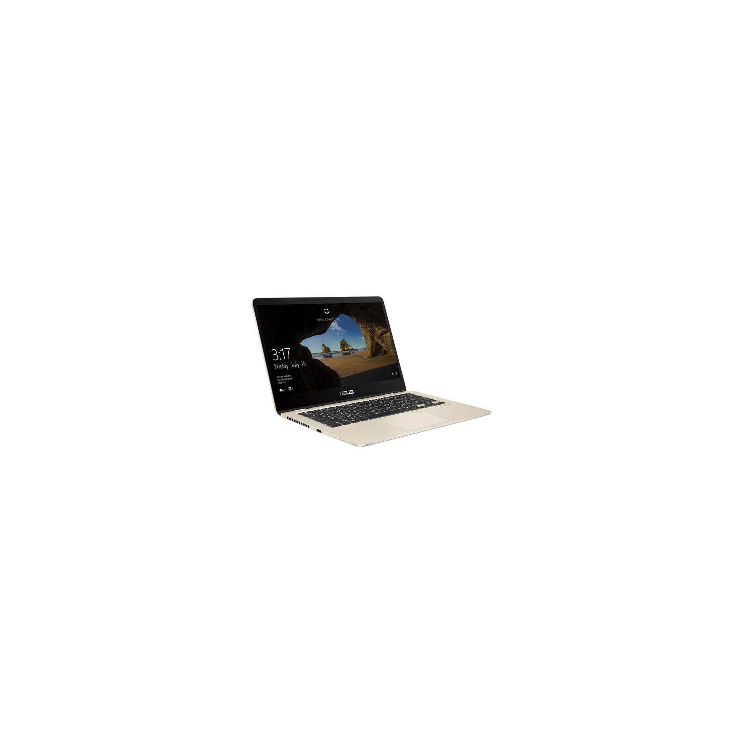 Refurbished (Good) - ASUS ZenBook Flip 14" Touchscreen 2-in-1 Laptop - Gold (Intel Core i5-8250U/256GB SSD/8GB RAM/Windows 10)