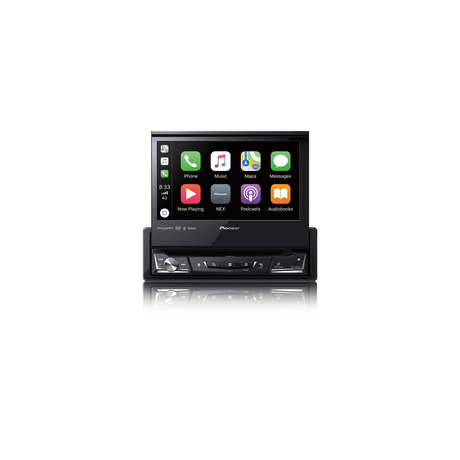 PIONEER AVH-3500NEX Multimedia DVD Receiver + Free Audiosource T-Shirt