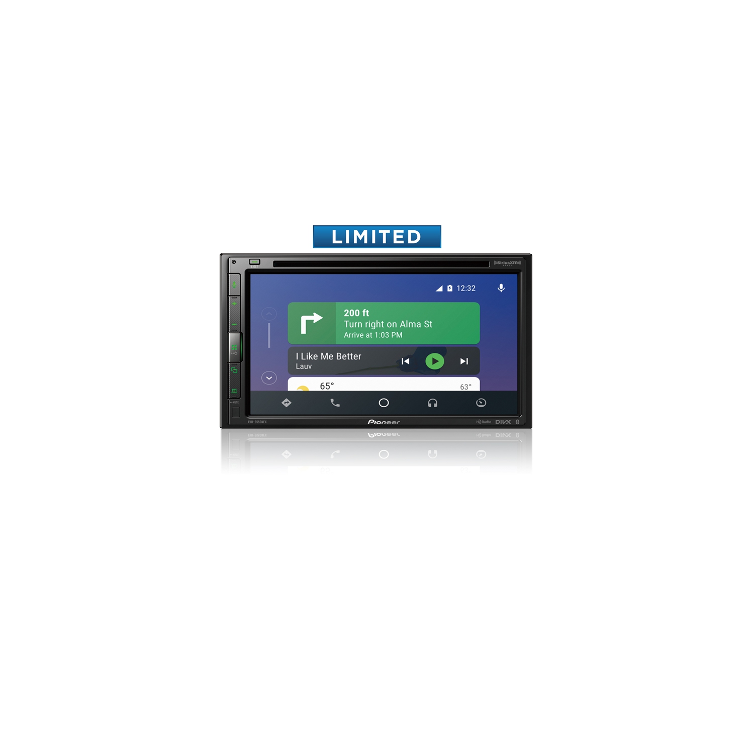 Récepteur DVD multimédia PIONEER AVH-2550NEX + T-shirt gratuit Audiosource