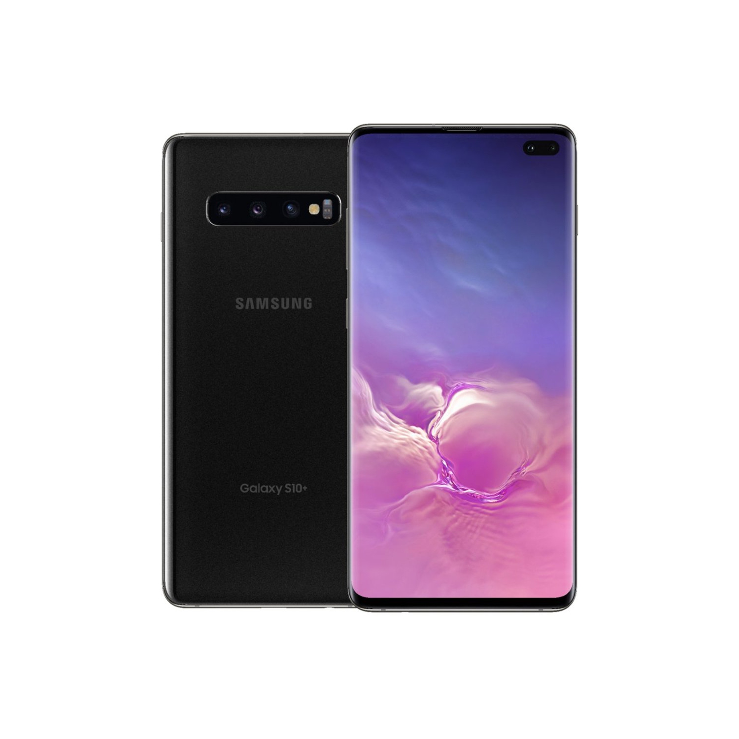 Refurbished - Samsung Galaxy S10+ 128GB Smartphone - Prism Black - Unlocked