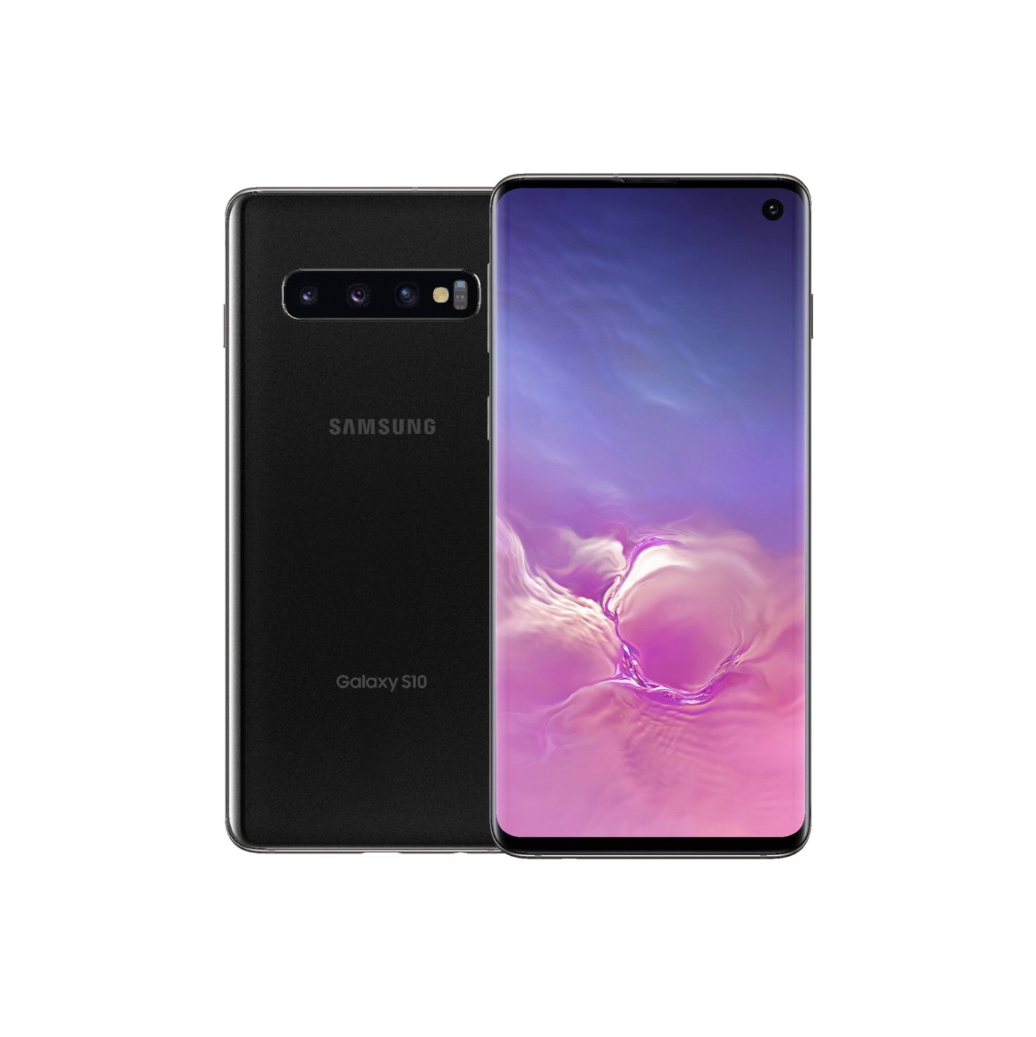 Refurbished (Good) - Samsung Galaxy S10 128GB Smartphone - Prism Black - Unlocked