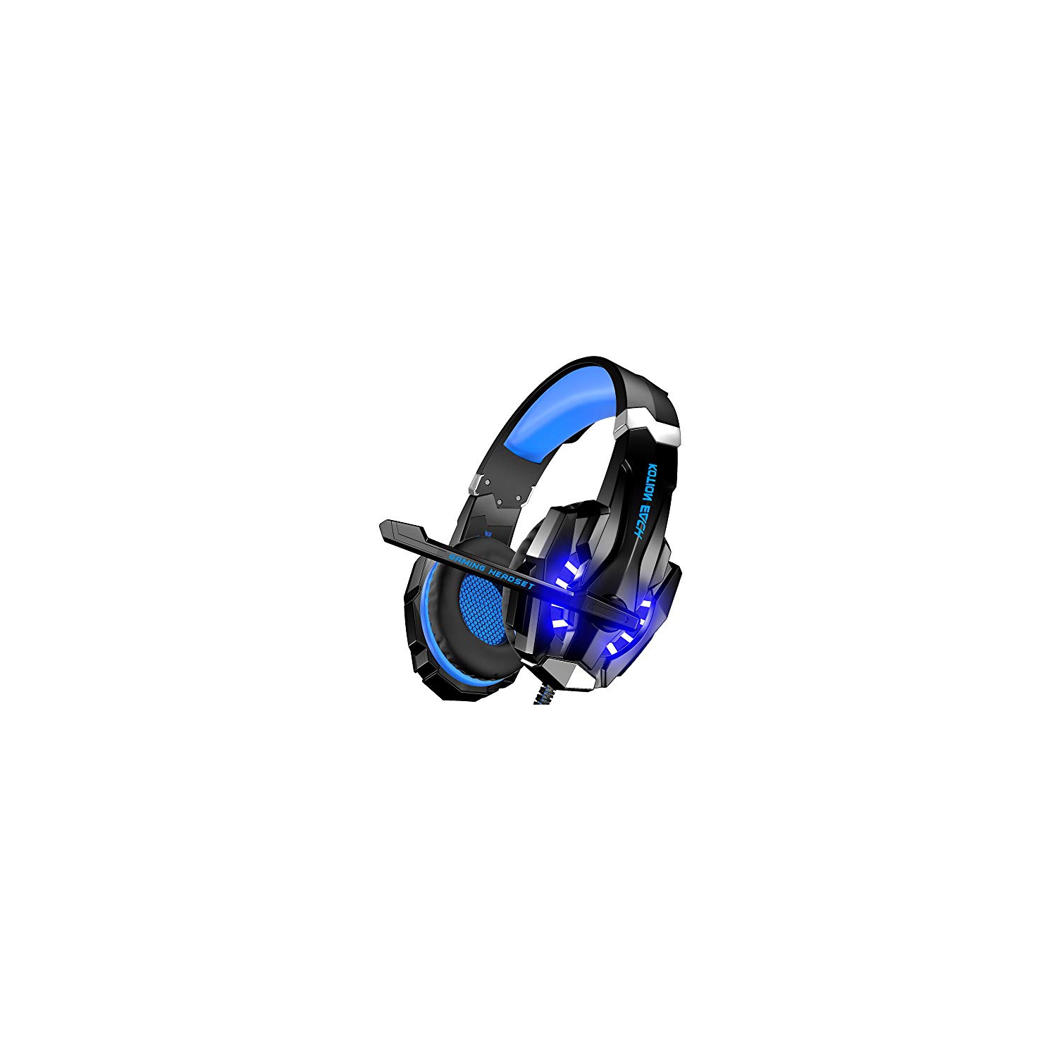 BENGOO G9000 Gaming Headset Over Ear Headphone with Mic and LED Light for PC, PS4, Xbox One, Switch, Tablet