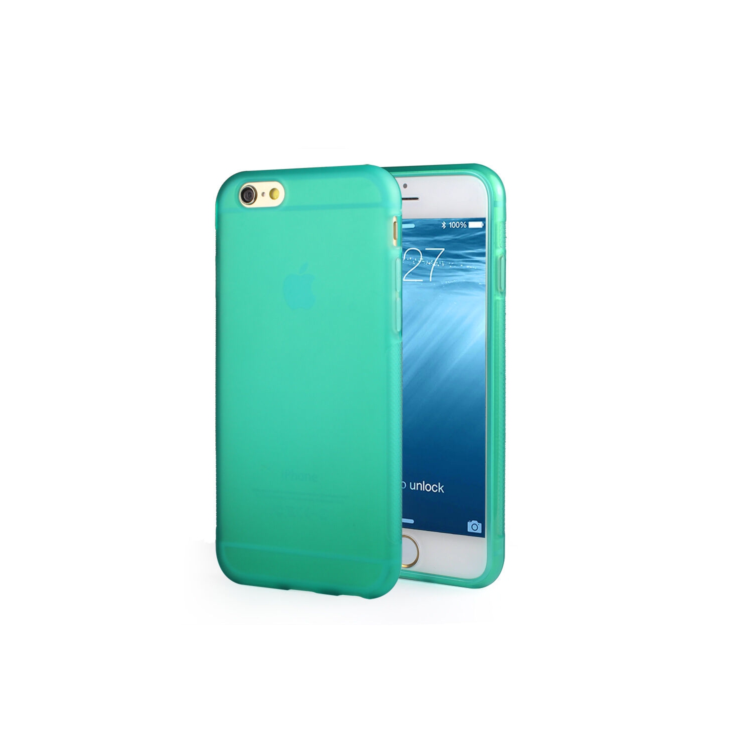 Ultra Thin Green Matte Back Soft TPU Case Skin Cover For iPhone 6 4.7" 4.7inch