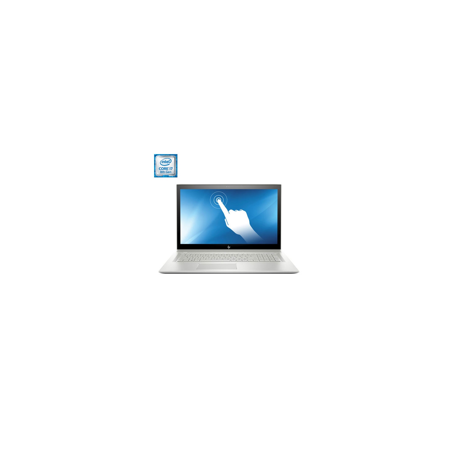 Refurbished (Good) - HP ENVY 17.3" Touchscreen Laptop - Silver (Intel Core i7-8550U/1TB HDD/12GB RAM/Windows 10)