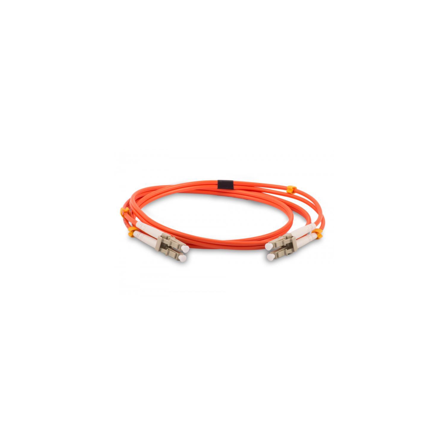 TechCraft CFO50-LCLC3M Optic Fiber Network Cable OM2 LC to LC Optical Orange 3m