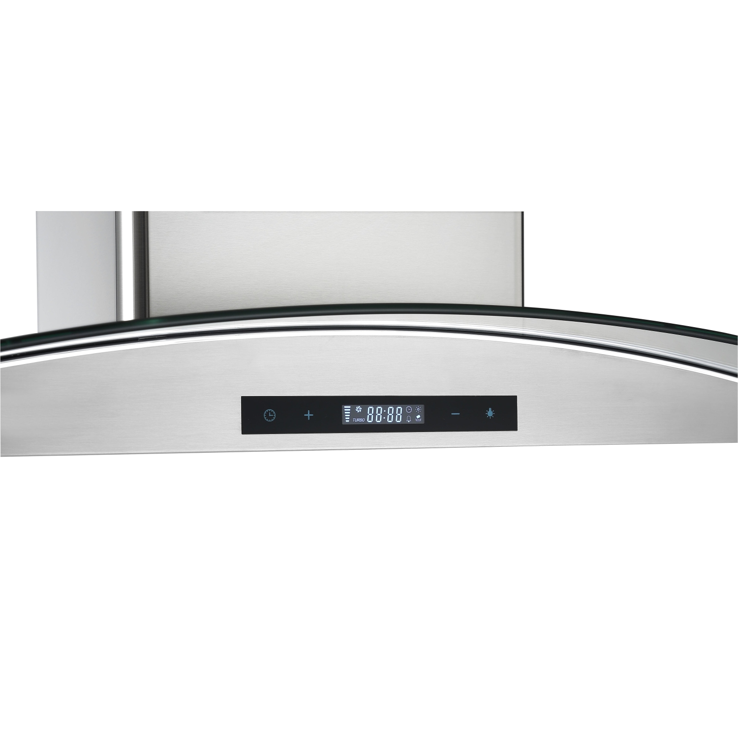 Ancona IGCB636 36" Island Glass Range Hood in Stainless Steel