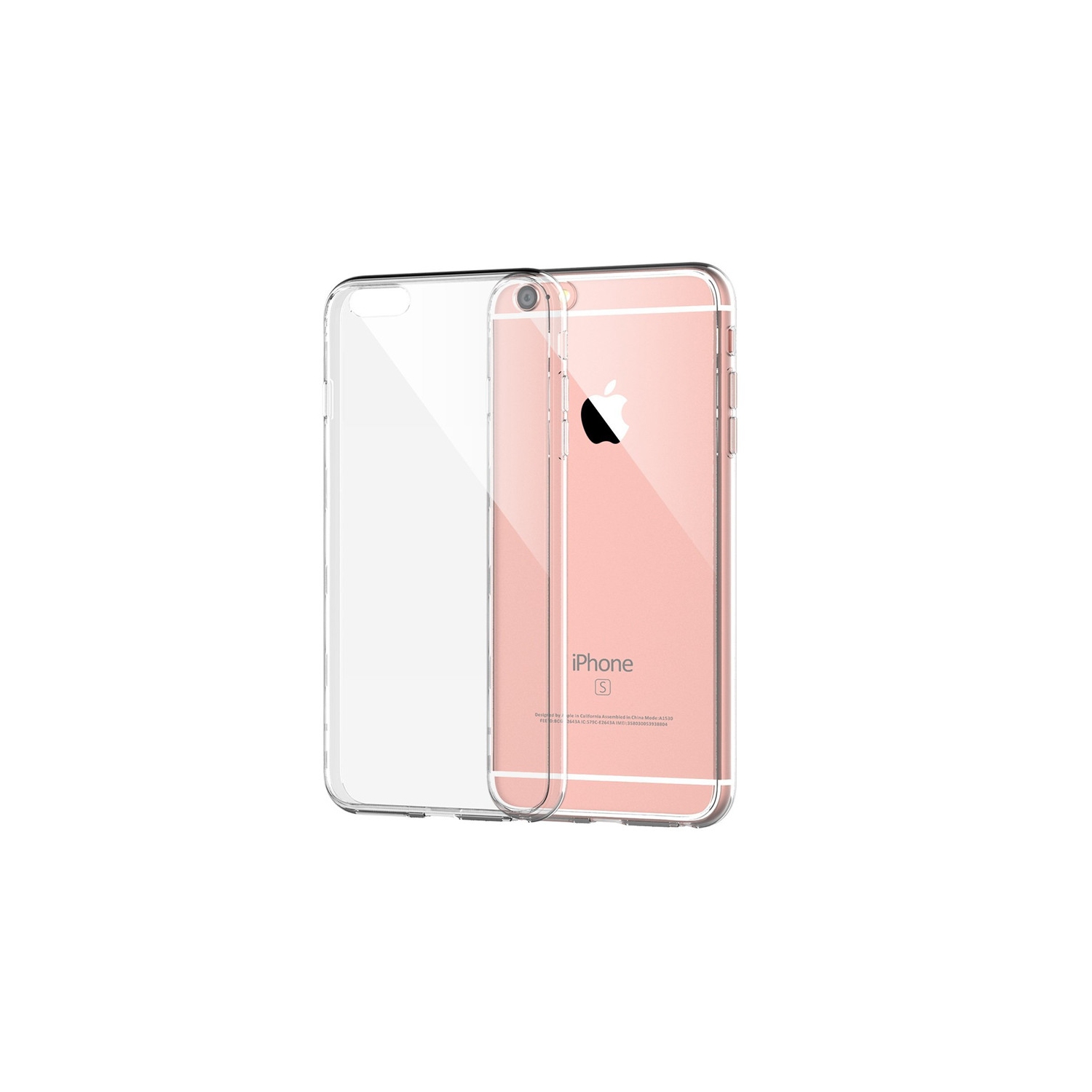【CSmart】 Ultra Thin Soft TPU Silicone Jelly Bumper Back Cover Case for iPhone 6 & 6S (4.7"), Transparent Clear