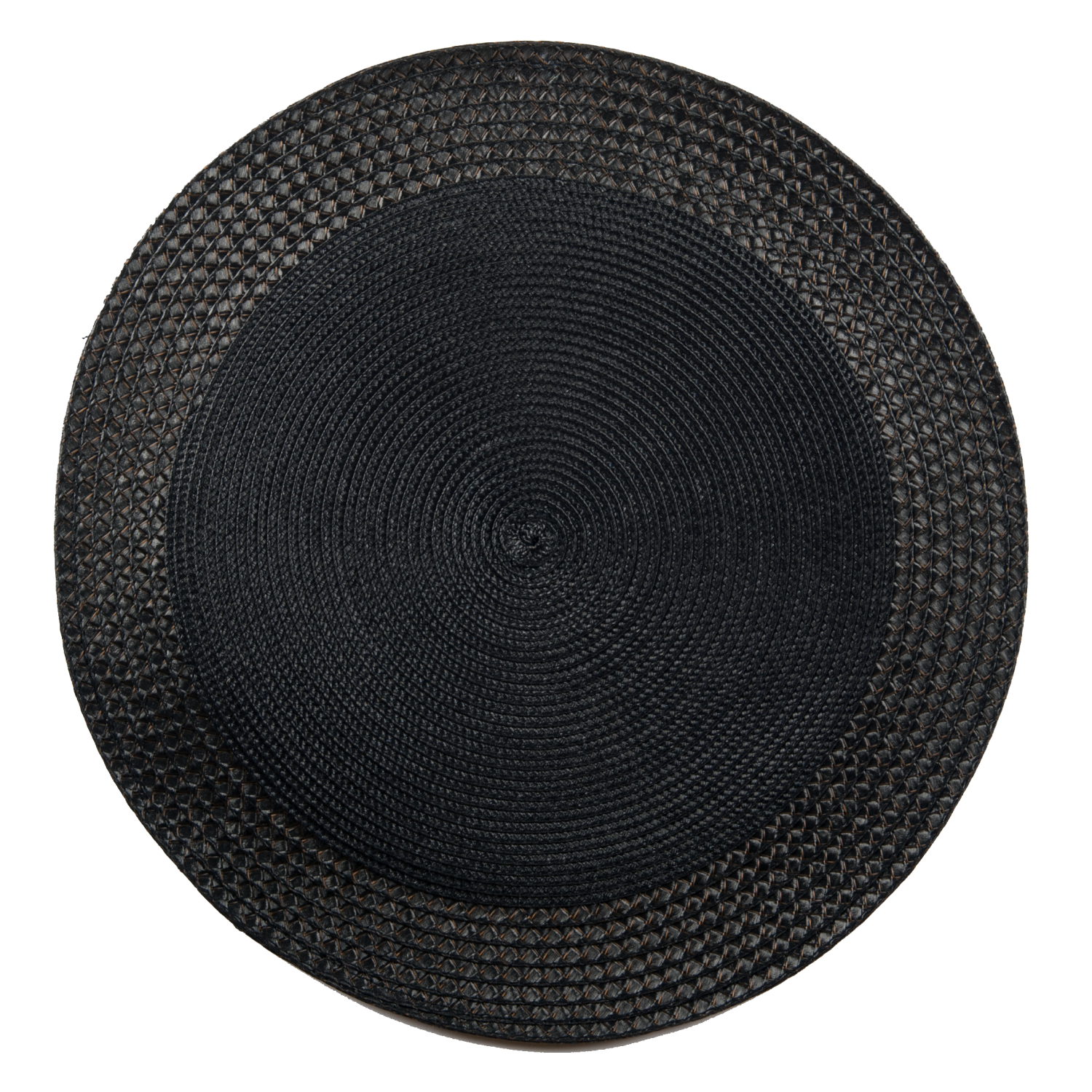 VINYL ROUND PLACEMAT WITH BORDER(SET OF 12)
