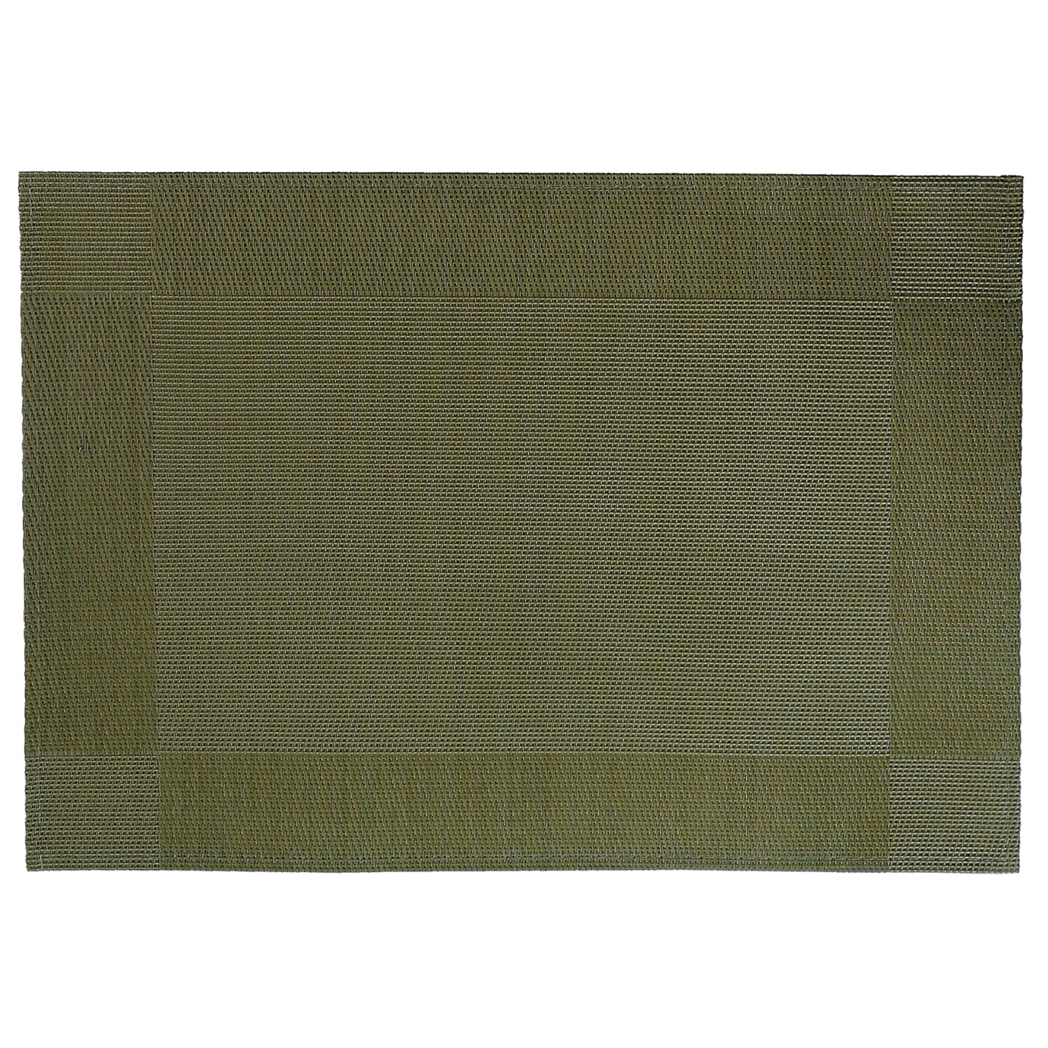 NAPPERON EN VINYLE (VERT) (ENSEMBLE DE 12)