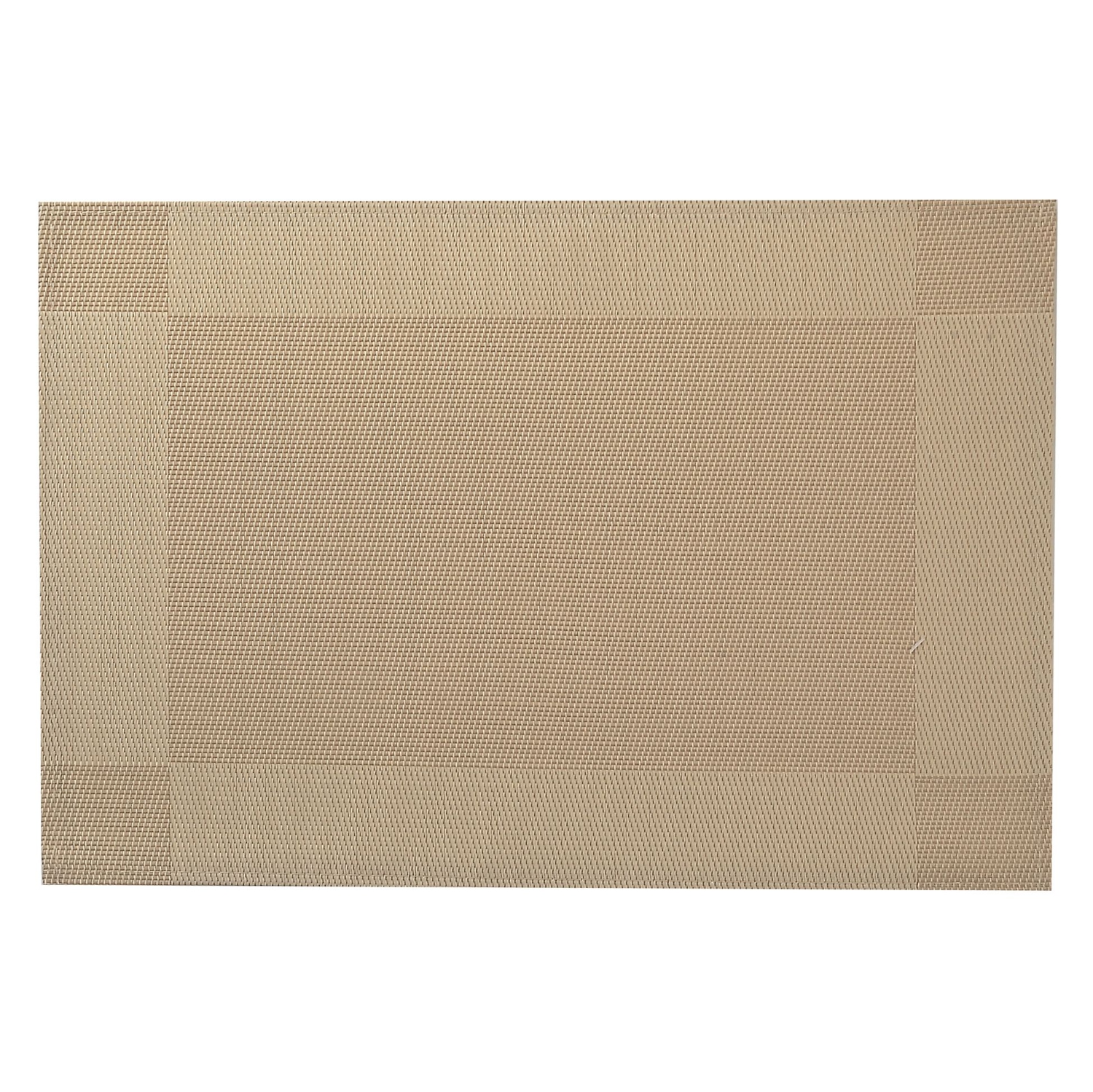 NAPPERON EN VINYLE (NATUREL) (ENSEMBLE DE 12)