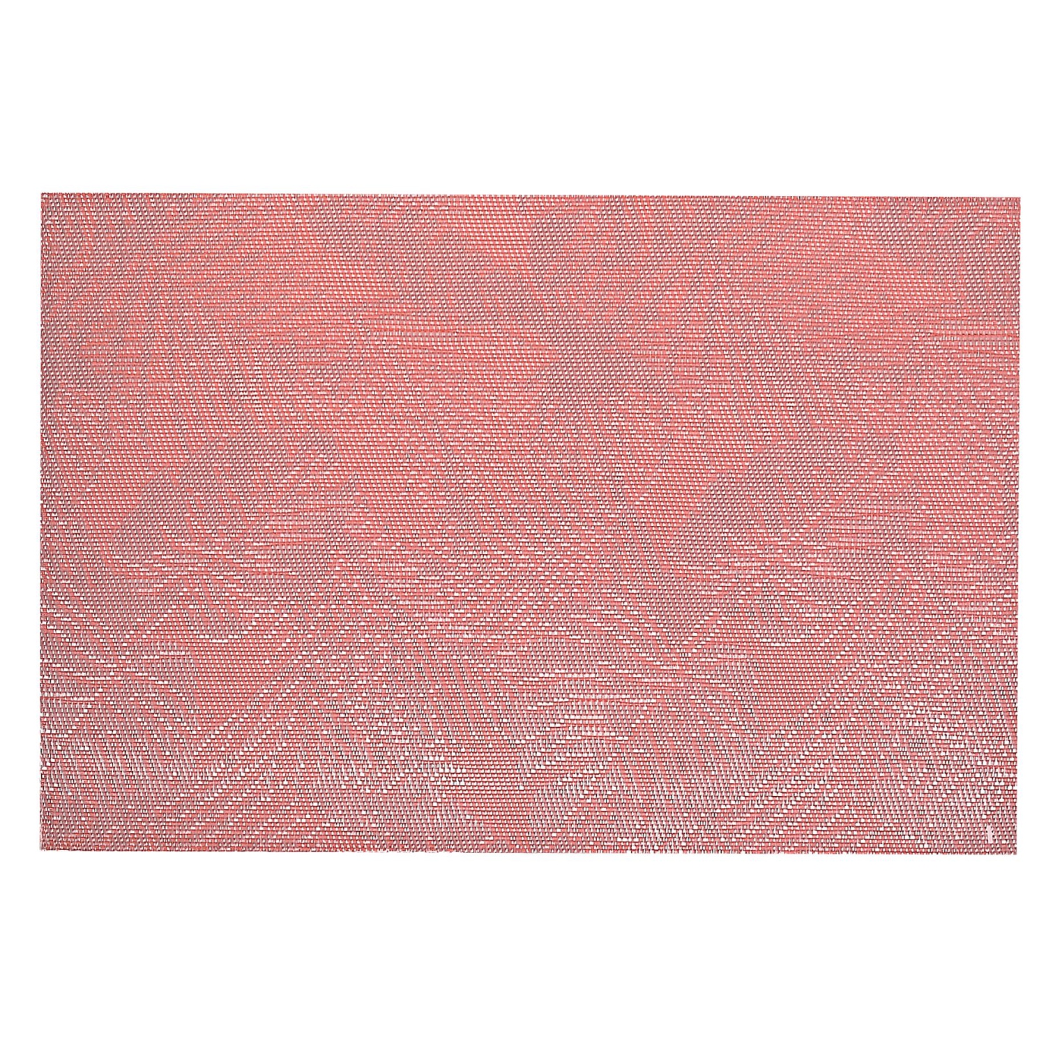 NAPPERON EN VINYLE (ORANGE) (ENSEMBLE DE 12)