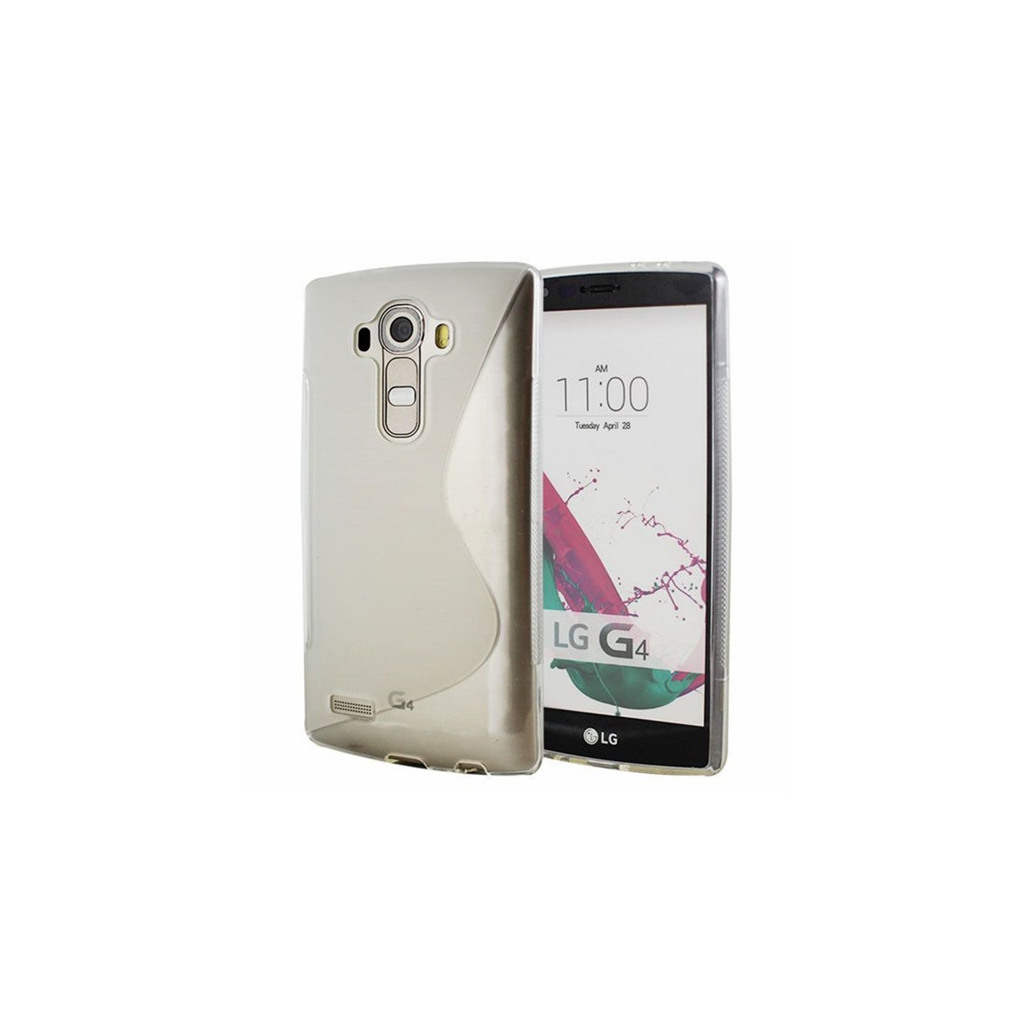 【CSmart】 Ultra Thin Soft TPU Silicone Jelly Bumper Back Cover Case for LG G4, Clear