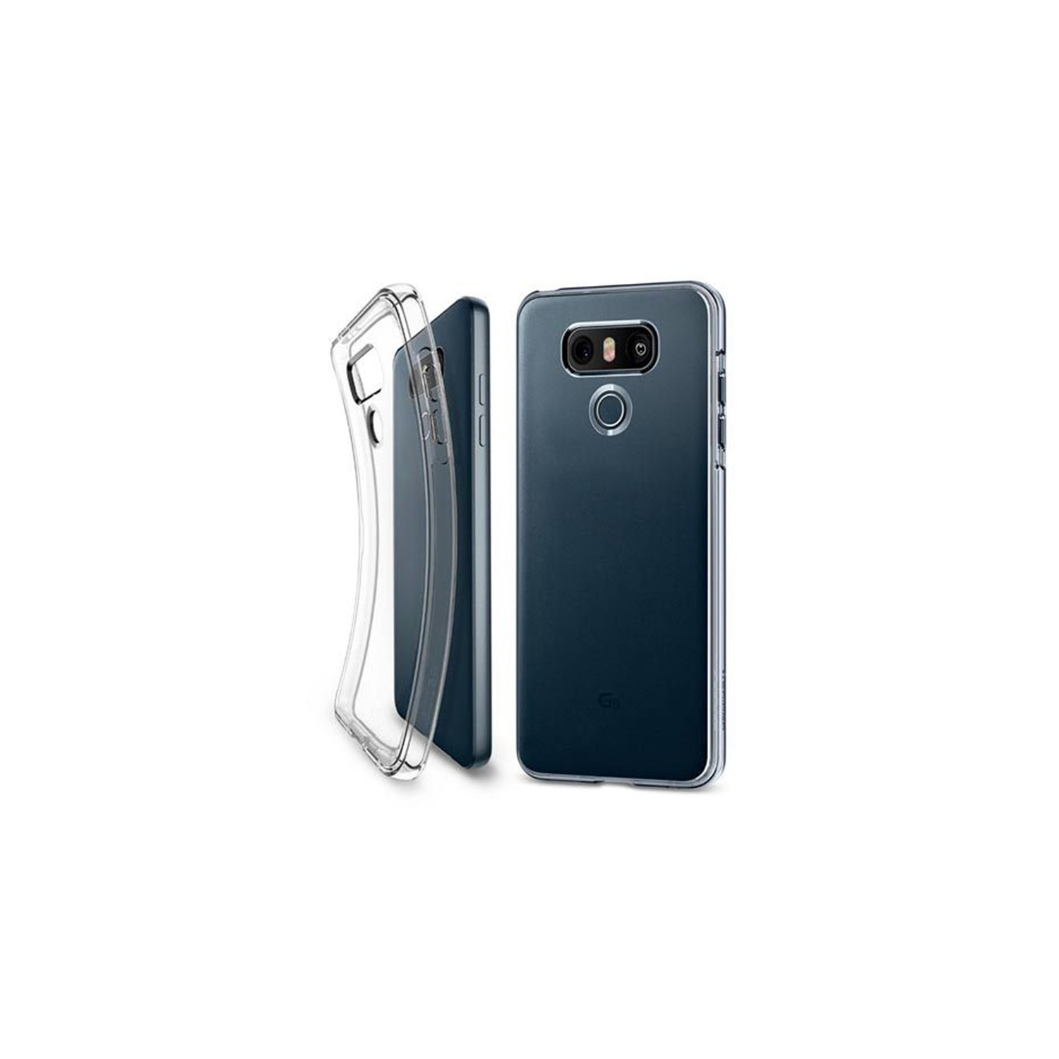 Coque arrière ultra fine en silicone TPU Jelly Bumper pour LG G6, Clairee Clairee