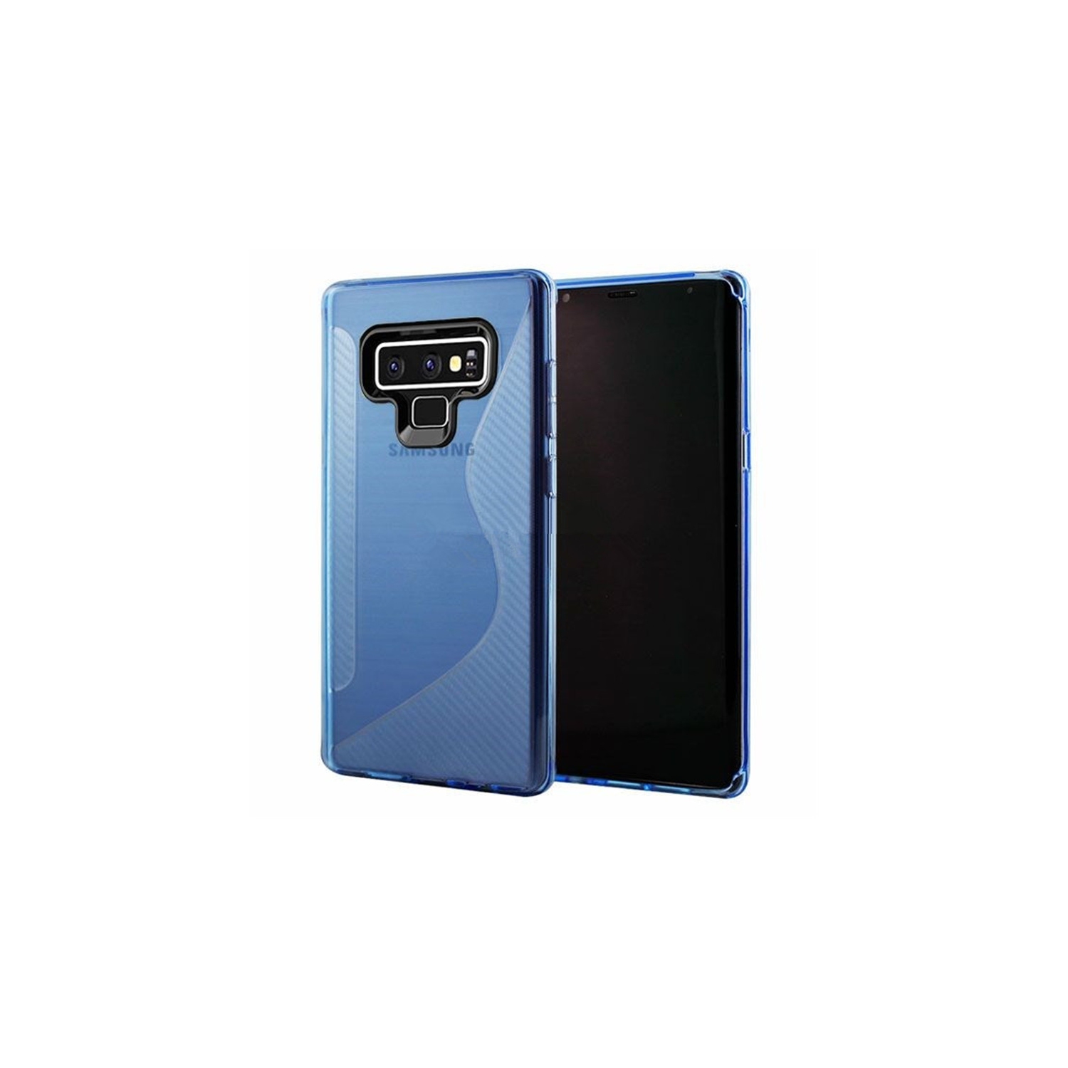 【CSmart】 Ultra Thin Soft TPU Silicone Jelly Bumper Back Cover Case for Samsung Note 9, Blue