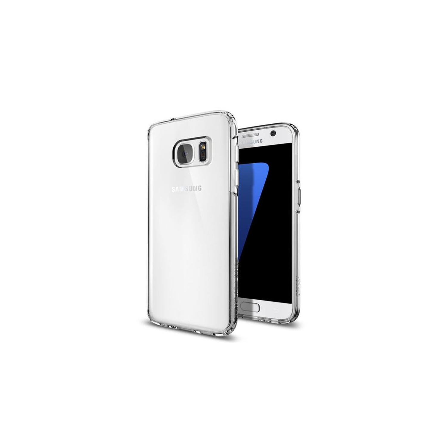 【CSmart】 Ultra Thin Soft TPU Silicone Jelly Bumper Back Cover Case for Samsung Galaxy S7, Transparent Clear